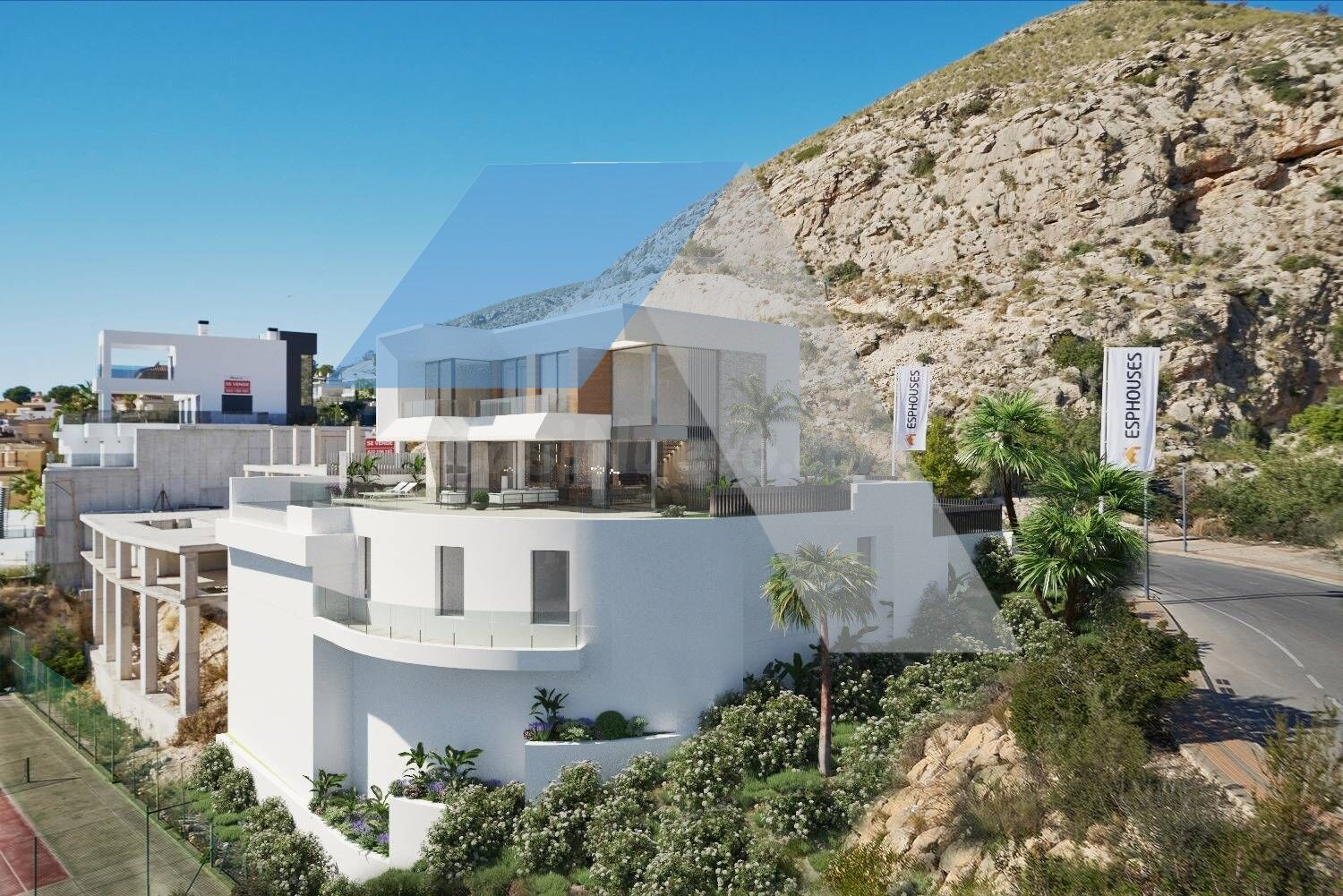 Villas independientes de obra nueva en Finestrat - foto 3