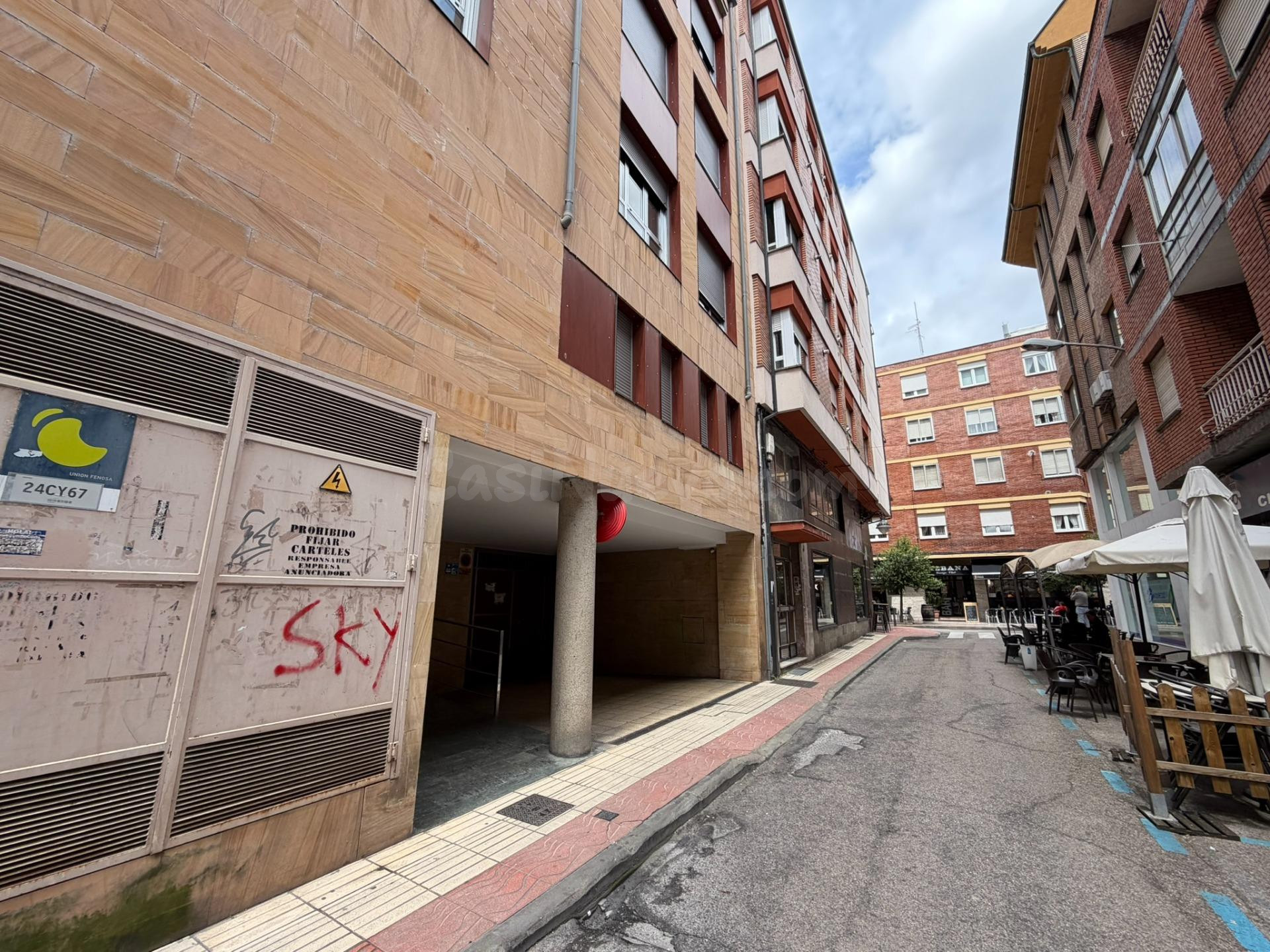 Venta plaza de garaje en el centro de Ponferrada