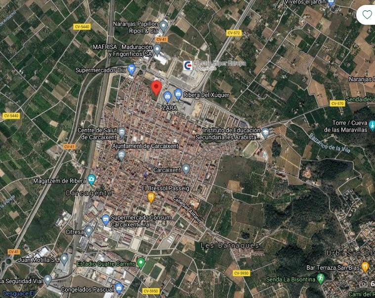 TERRENO URBANIZABLE DE 1.920 m2 en CARCAIXENT - foto 2