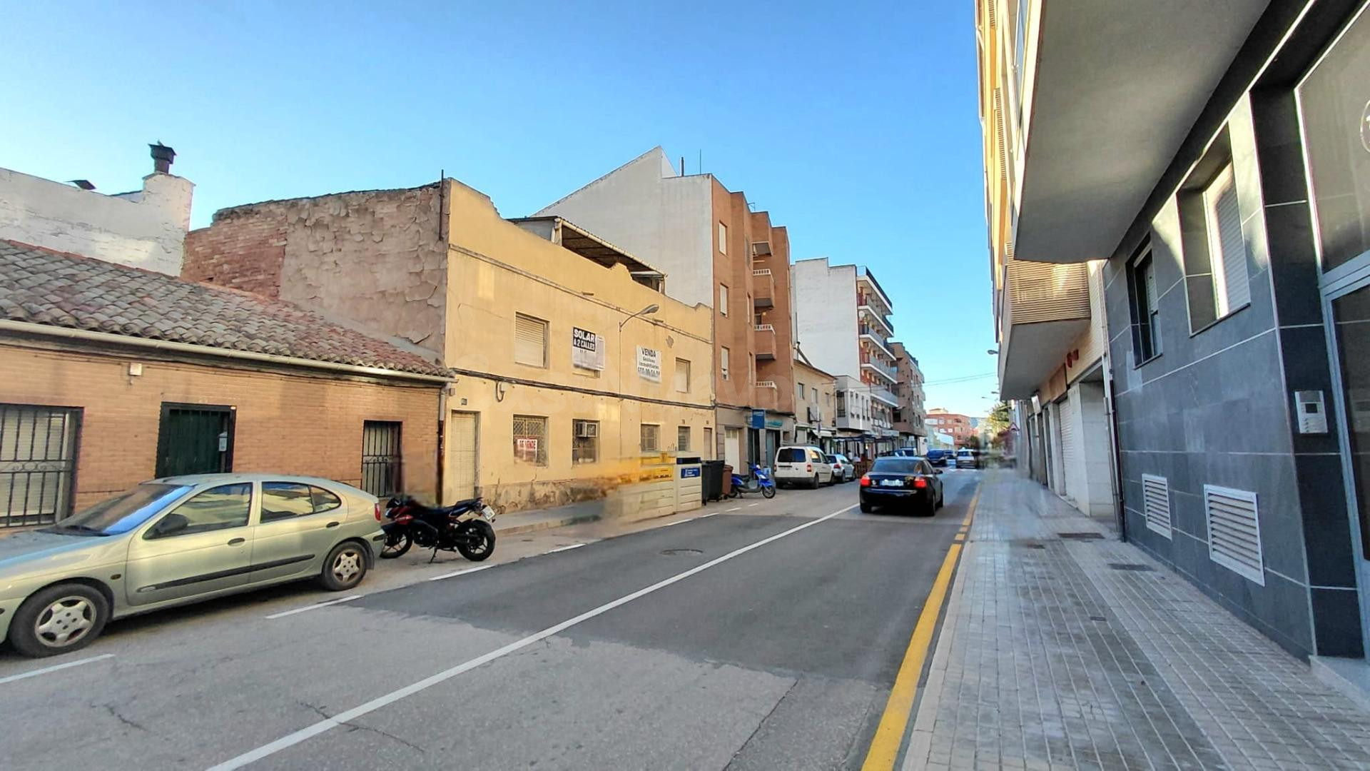 Solar edificable en excelente ubicación en Villena