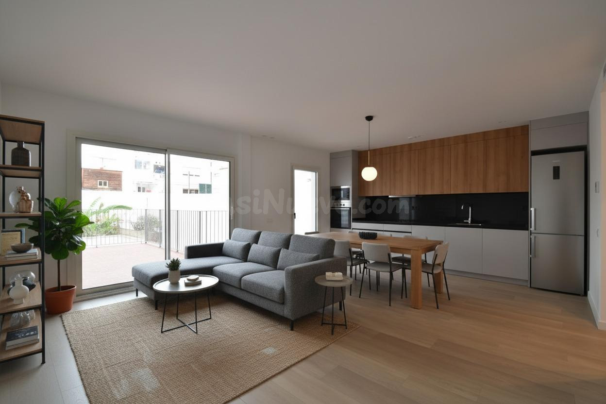 Primer piso obra nueva en venta con terraza de 25m2 - foto 2
