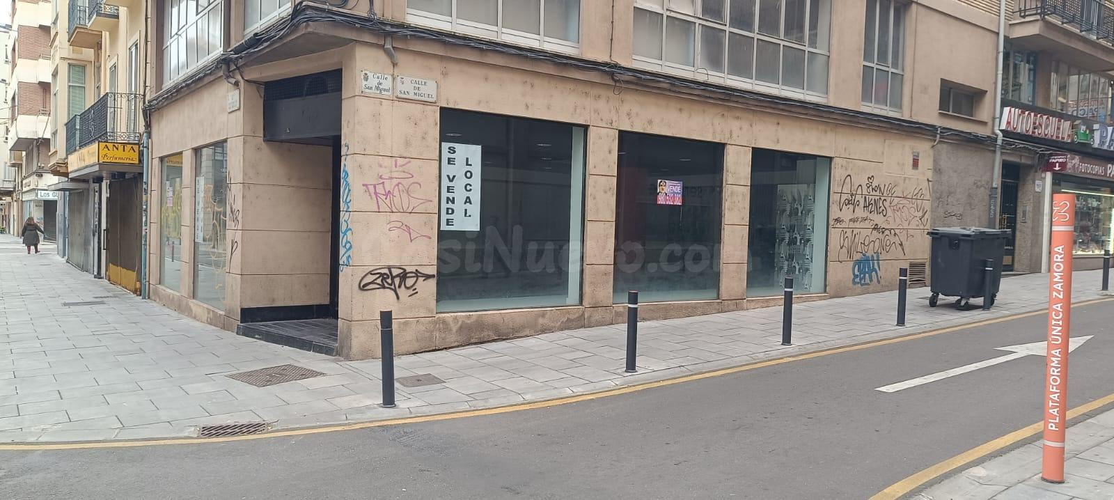 LOCAL EN VENTA EN ZAMORA EN ZONA SÚPER CÉNTRICA, BUEN ESTADO - foto 2