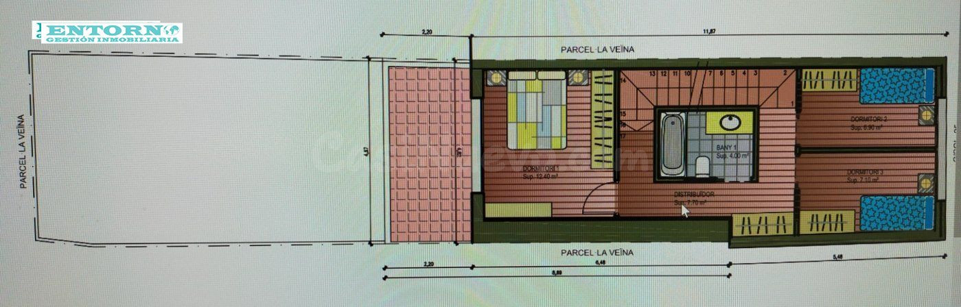 CASA EN EL CENTRO DE POLINYA CON JARDIN Y PARKING DE 60 M2 - foto 3