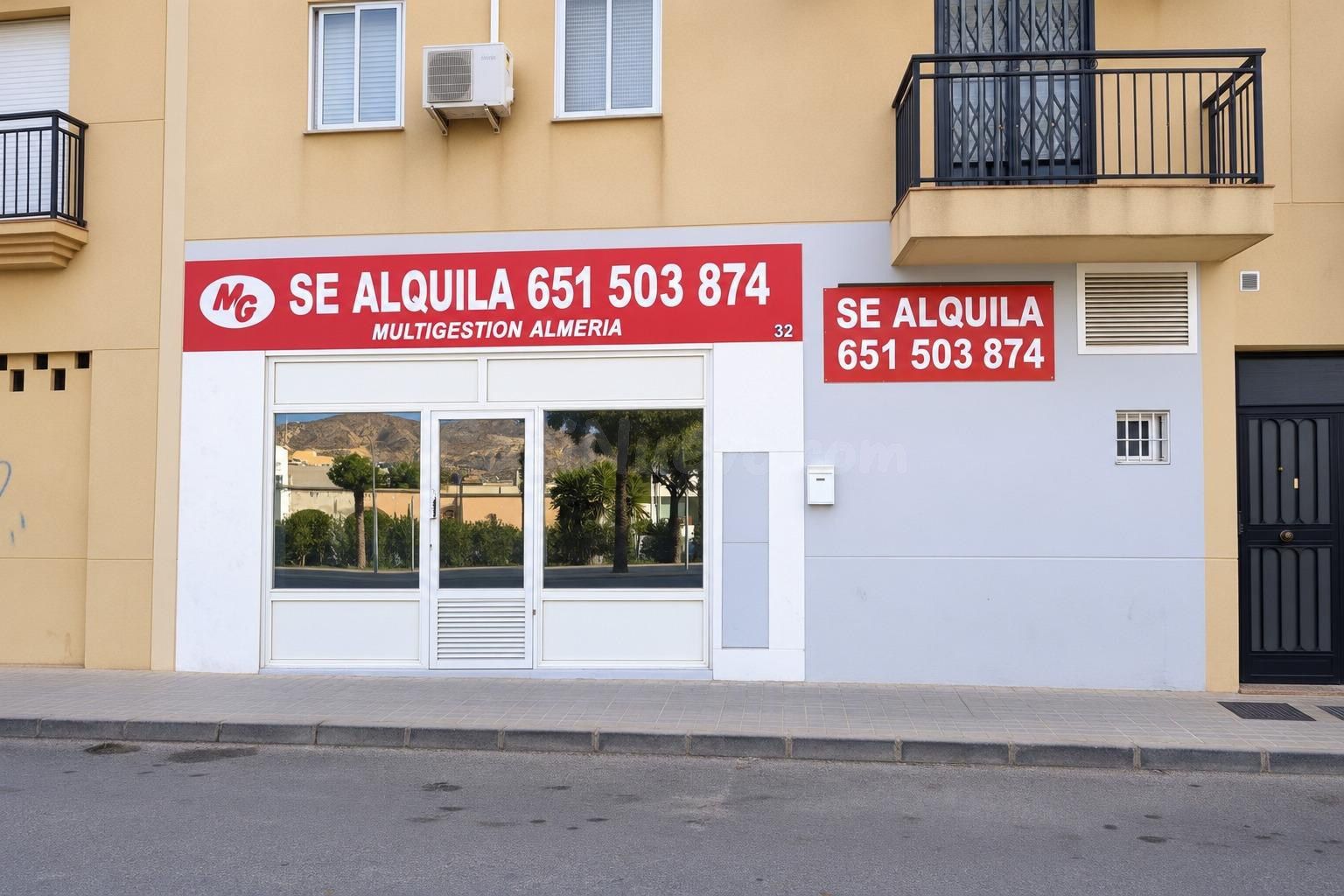 HUÉRCAL DE ALMERÍA | LOCAL COMERCIAL EN ALQUILER · 90 m2 · 1