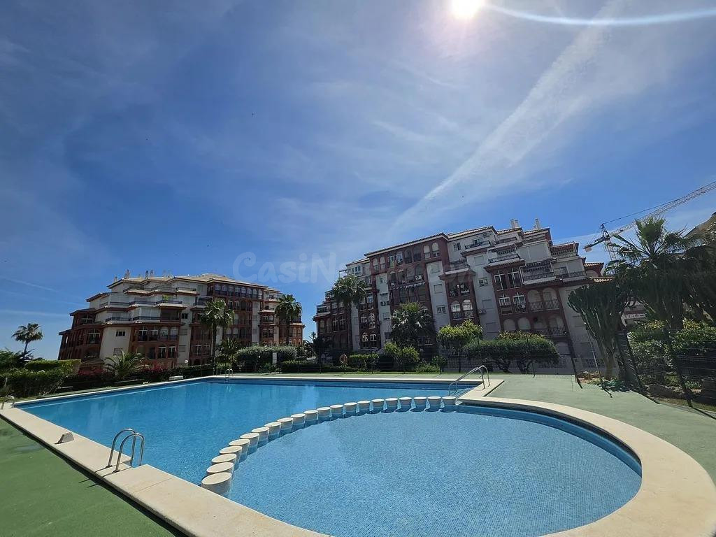 TORREBLANCA 2 HABS, GRAN TERRAZA. .SUR.. PLAZA PARKING,PISCINA COMUNITARIA.