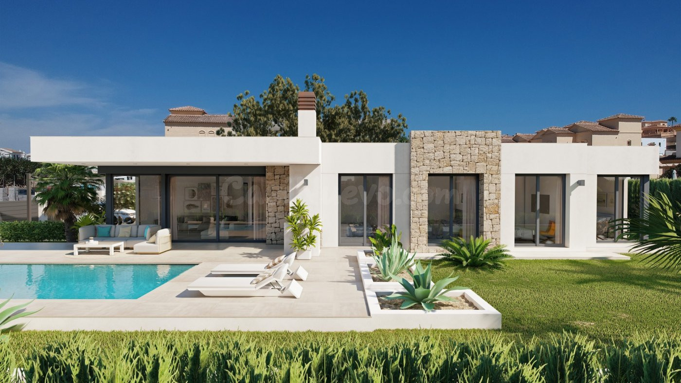 VILLA DE OBRA NUEVA EN CALPE - foto 2