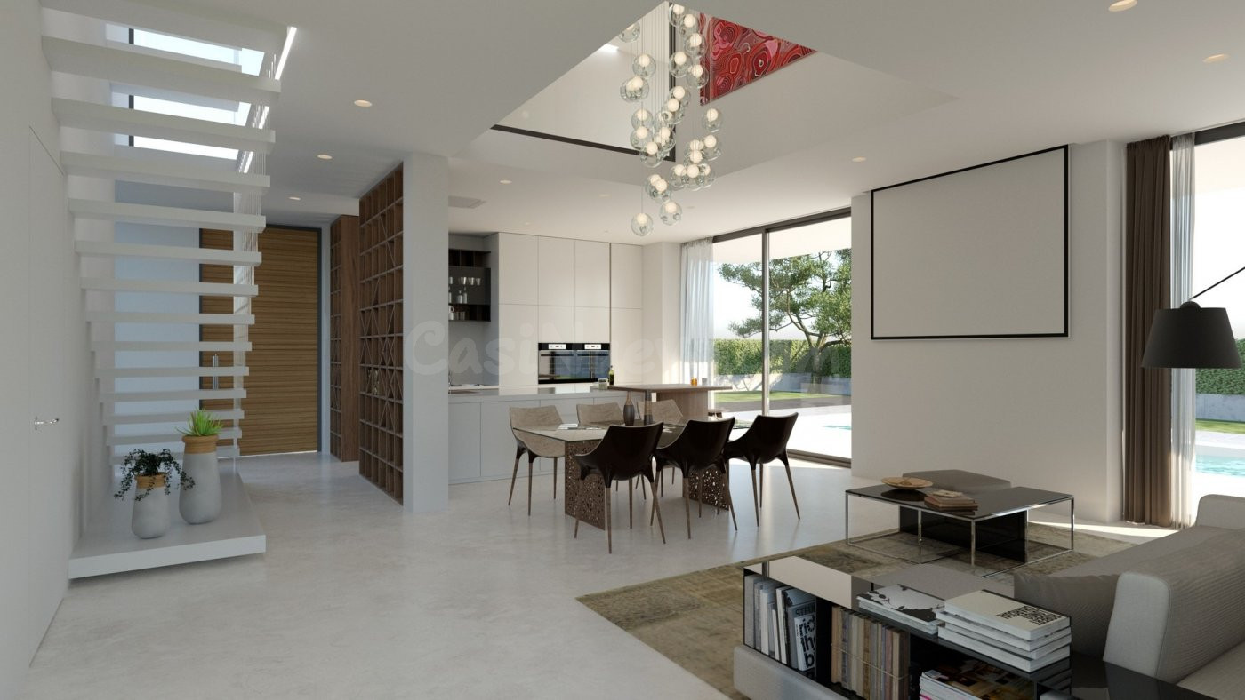VILLAS DE OBRA NUEVA A 250 m DE LA PLAYA EN CAMPOAMOR - foto 5