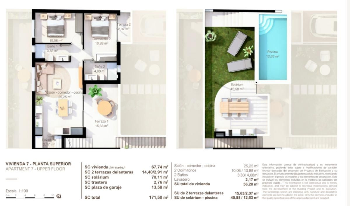Bungalow 2 habitaciones 69m² en venta - LA PUNTICA - foto 3