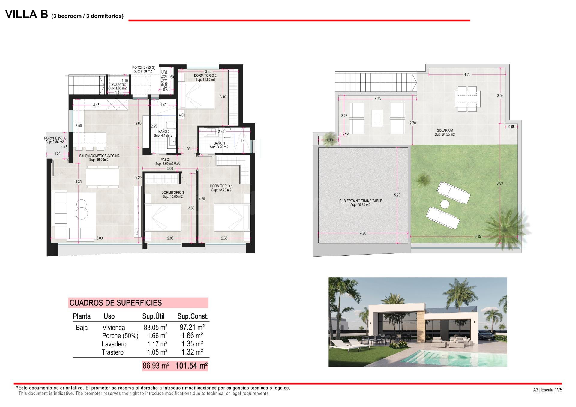VILLAS DE OBRA NUEVA EN CONDADO DE ALHAMA CAMPO DE GOLF - foto 3