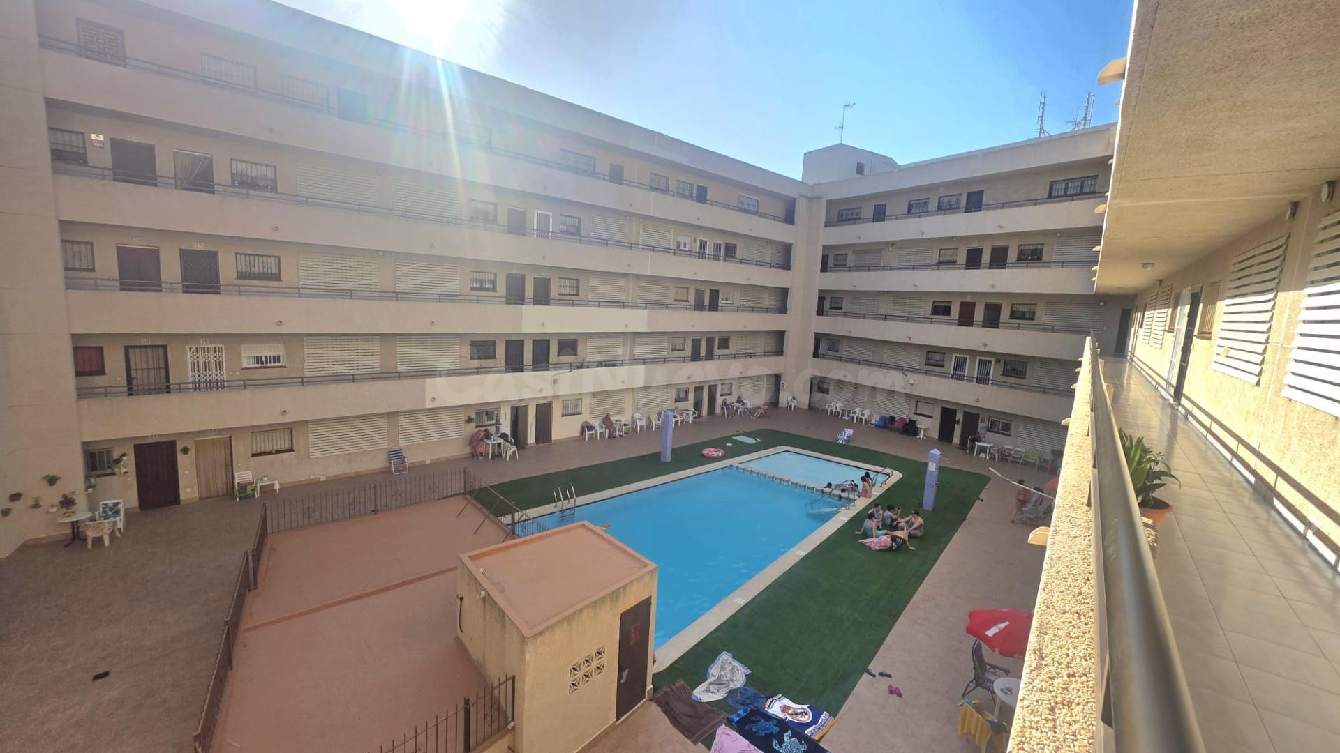 Piso 100% Exterior con Piscina a 400m de la Playa del Cura, 