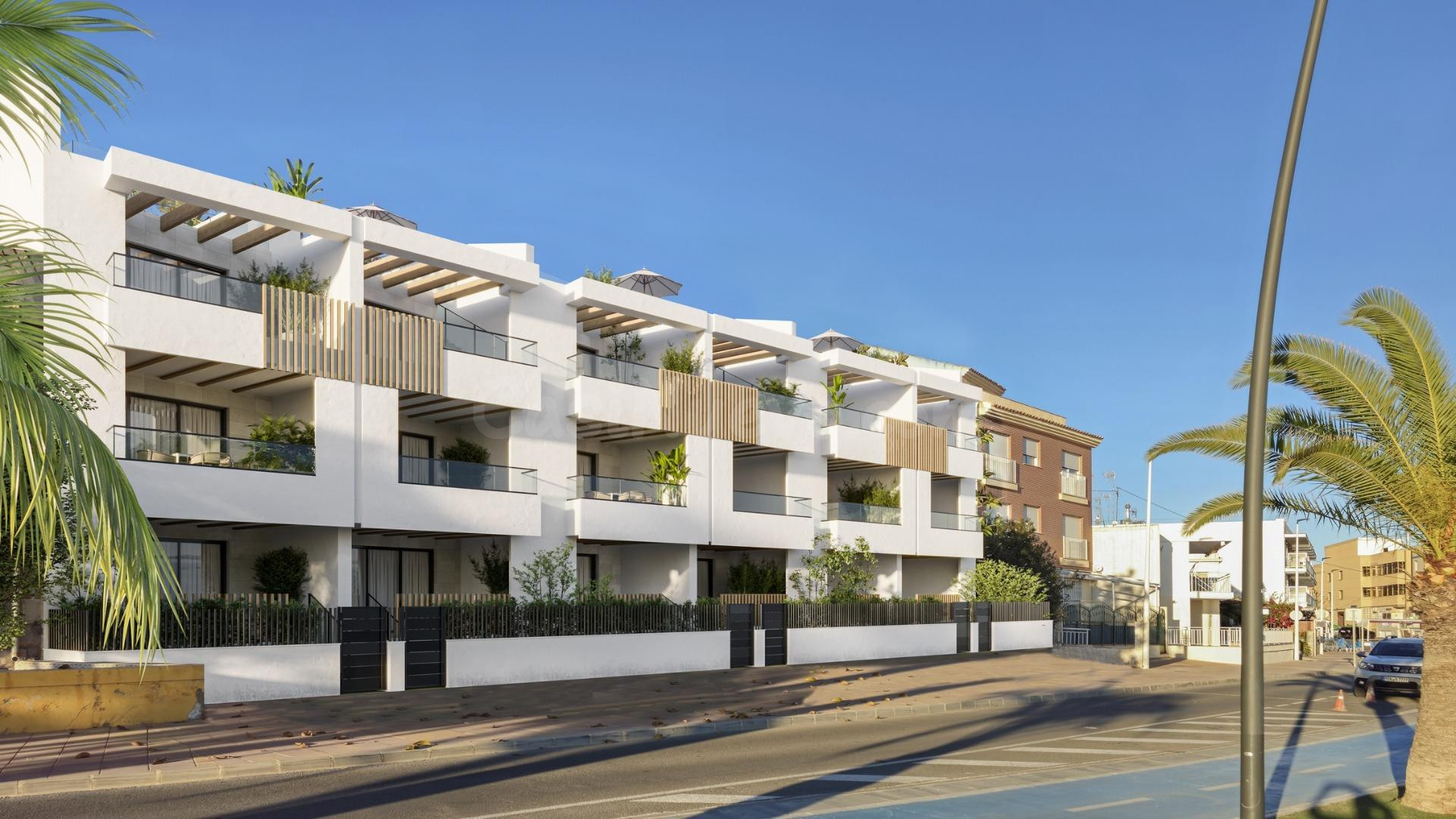 RESIDENCIAL DE OBRA NUEVA EN PRIMERA LÍNEA DE PLAYA EN SAN P - foto 2