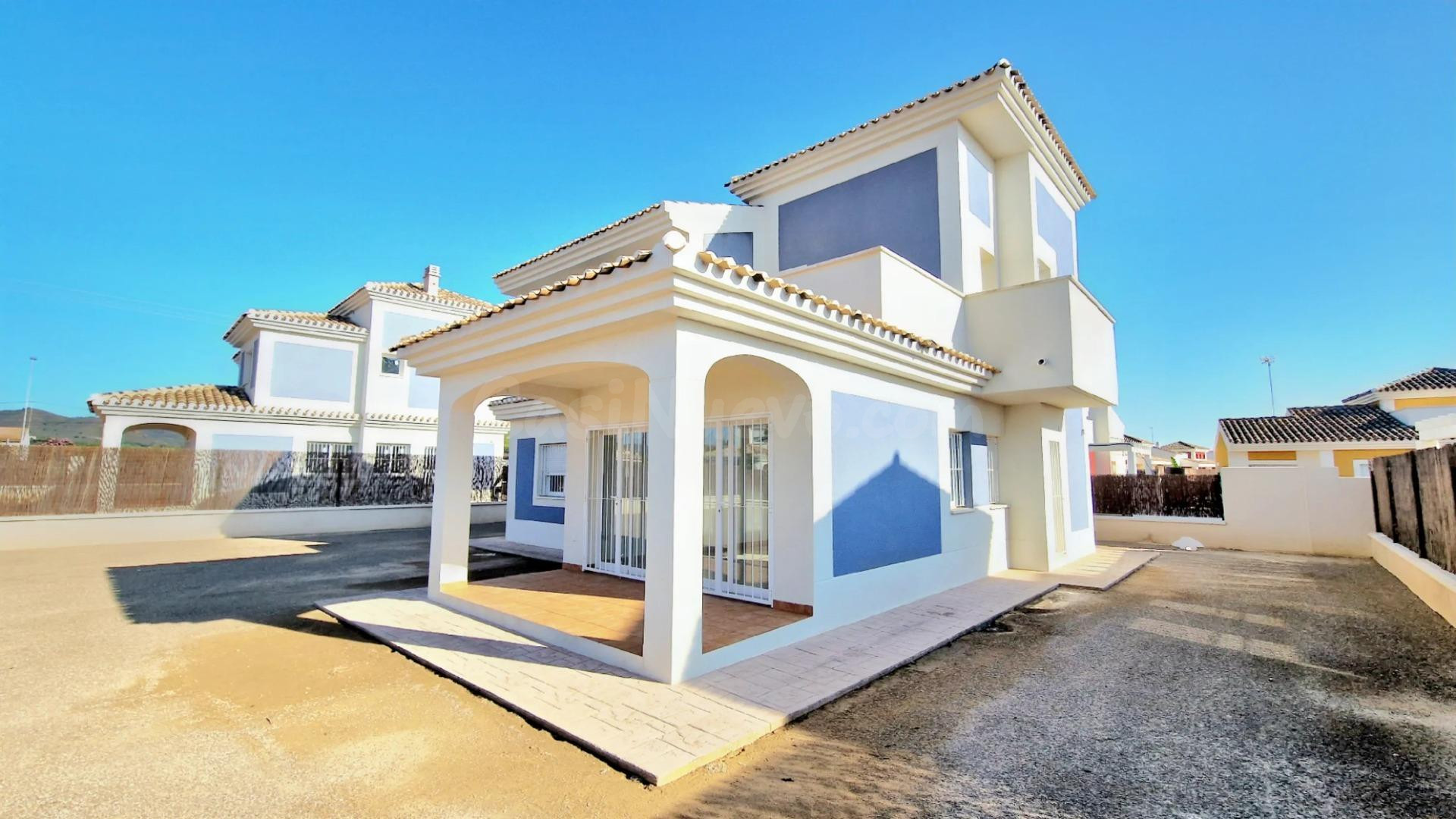 Villas en amplias parcelas de más de 500 m2 en Lorca