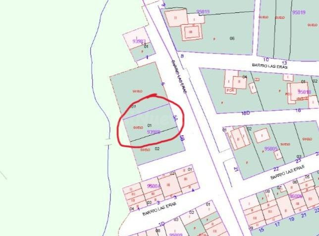 Solar urbano Nº2 en  El Royo- Soria. 423 m2 parcela, 300 m2 const.edificab. aprox por 60.000 €