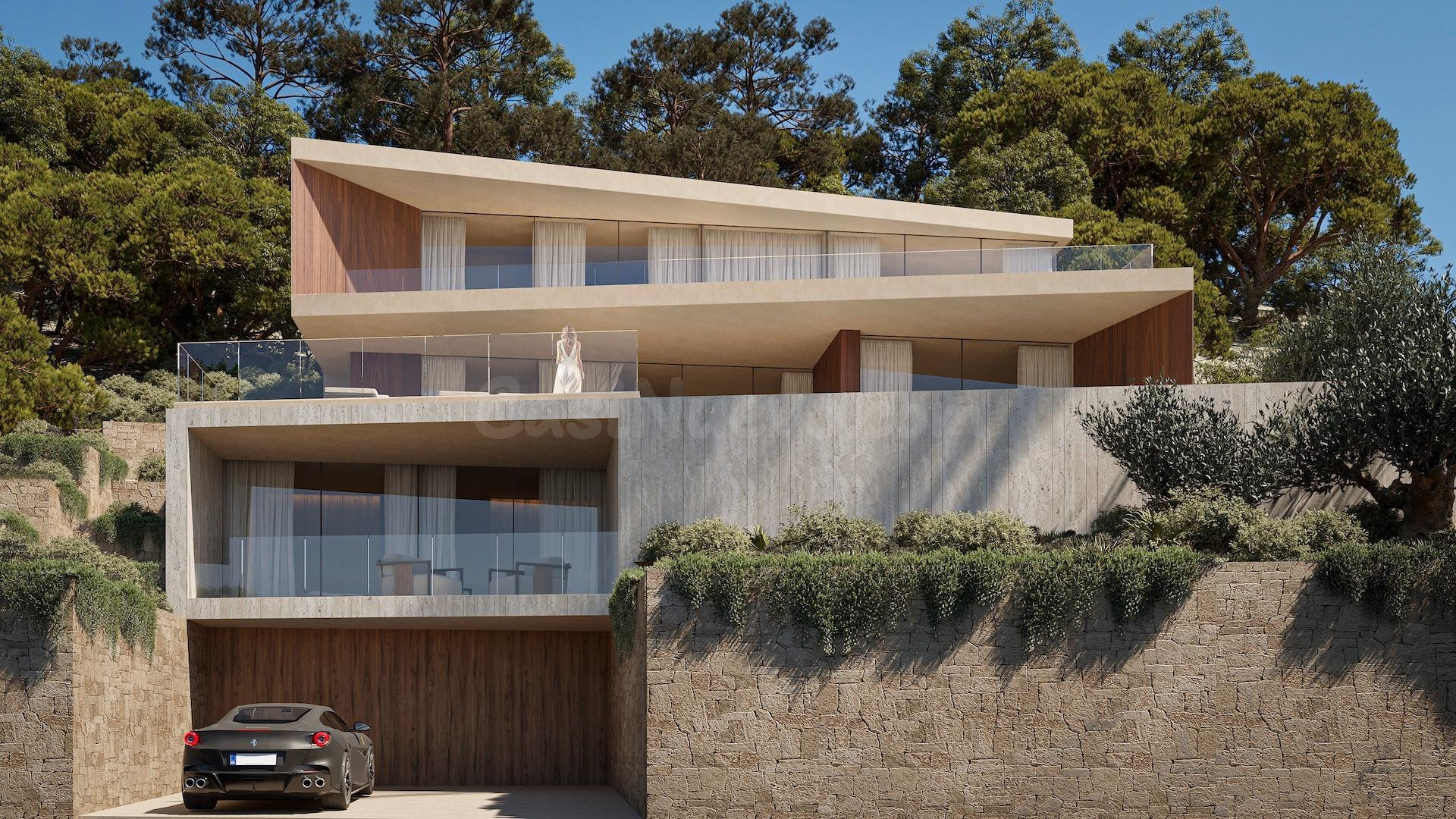 Villa contemporánea de lujo con vistas panorámicas al mar en - foto 2