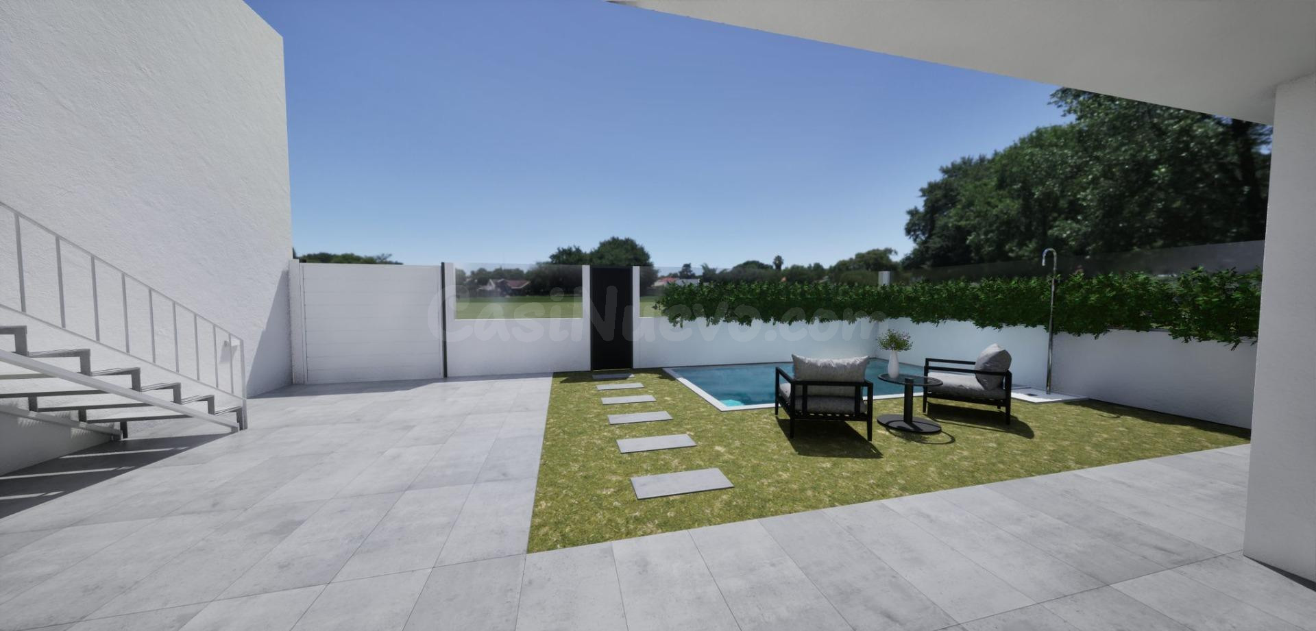 Villas adosadas de nueva construcción en esquina a la venta  - foto 2
