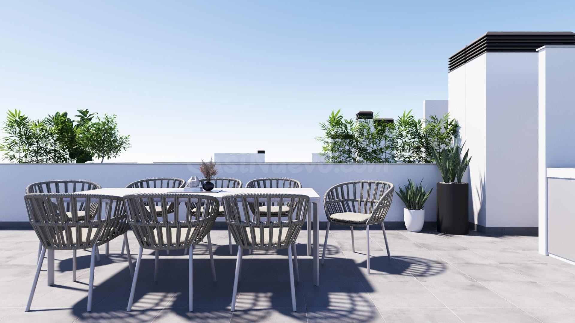 Modernas casas adosadas y pareadas de nueva construcción con - foto 5
