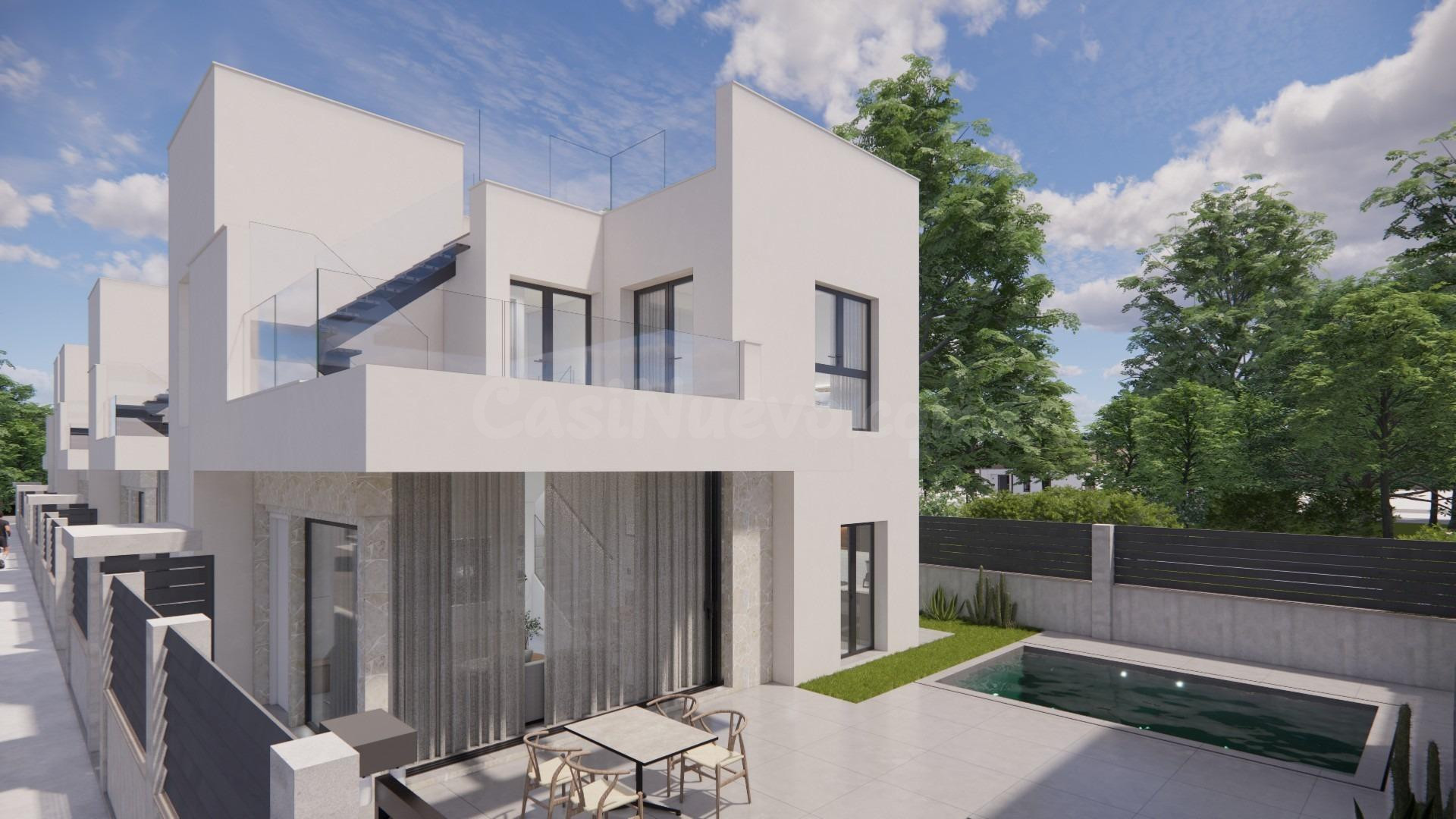 Modernas villas de nueva construcción en La Herrada Los Mont - foto 5