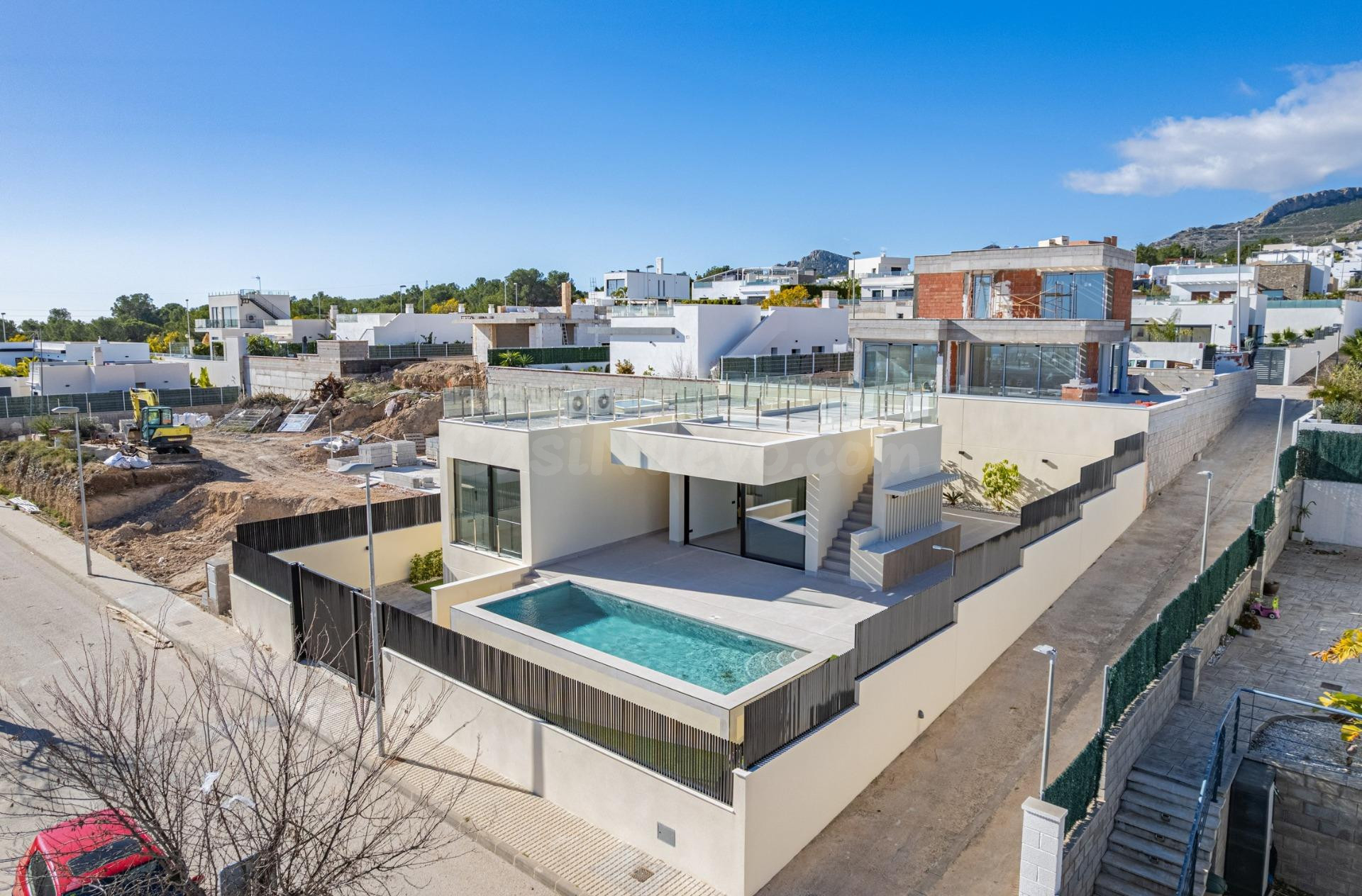 Villa nueva llave en mano con vistas al mar en La Alberca Po - foto 4