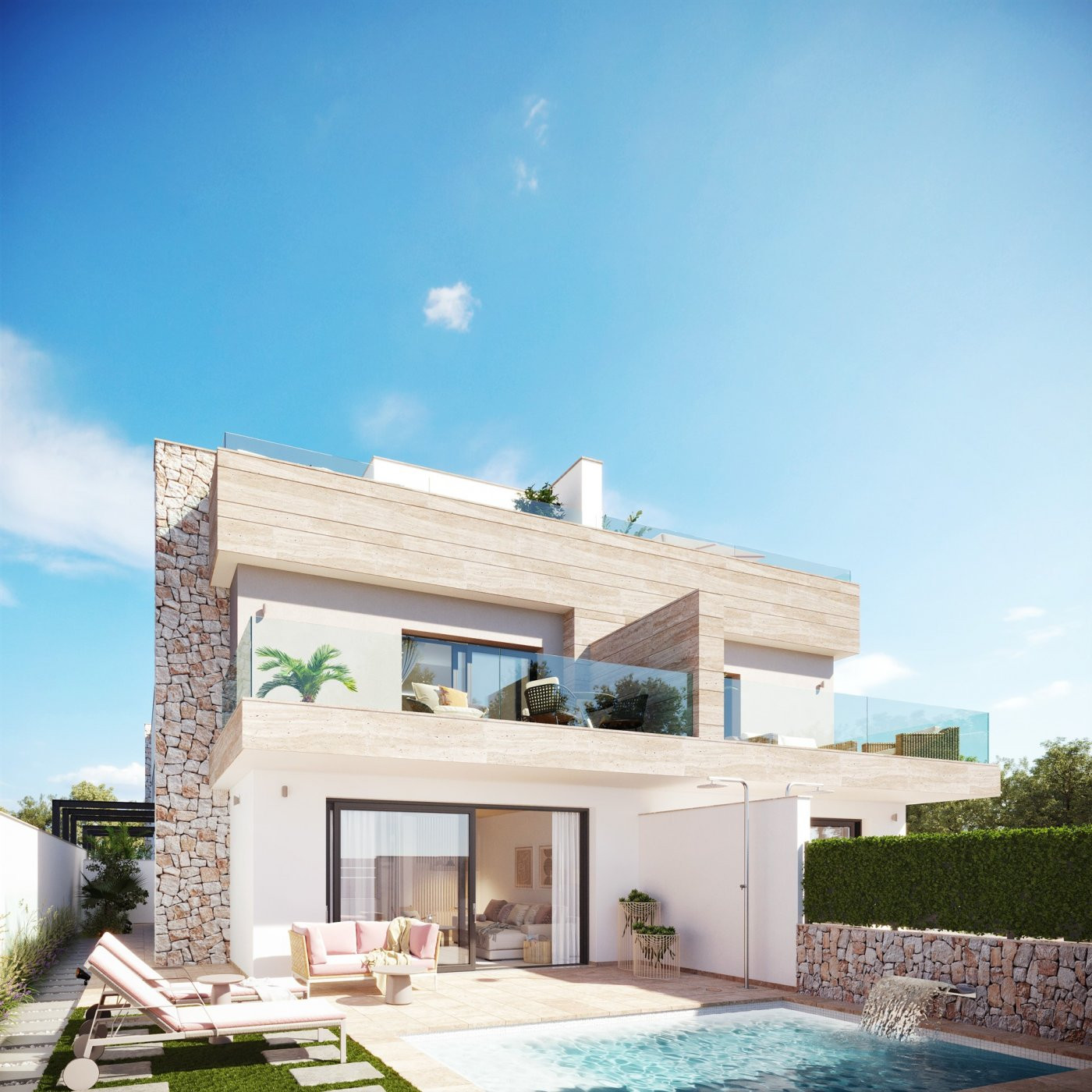 Villas modernas en venta en San Pedro del Pinatar cerca de l - foto 2