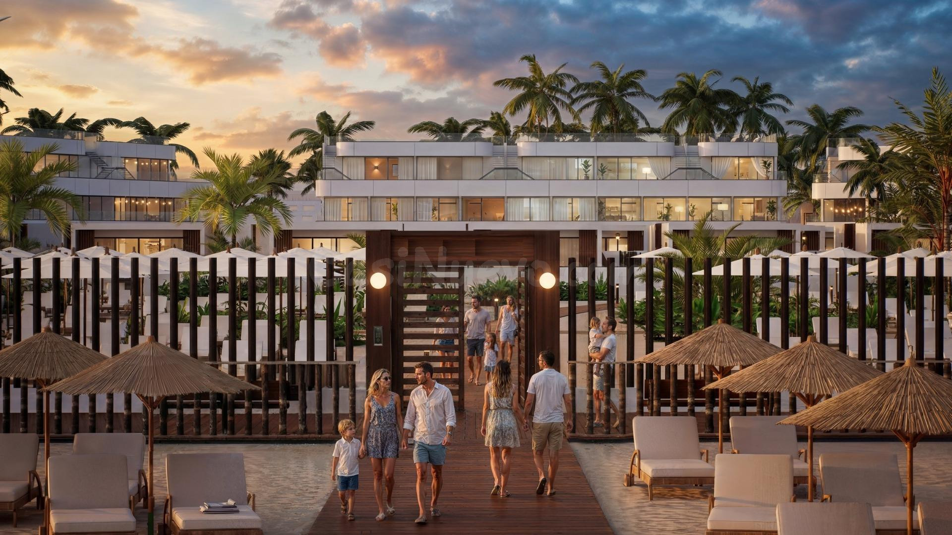 Apartamentos turísticos de lujo y villas con playa privada e - foto 5