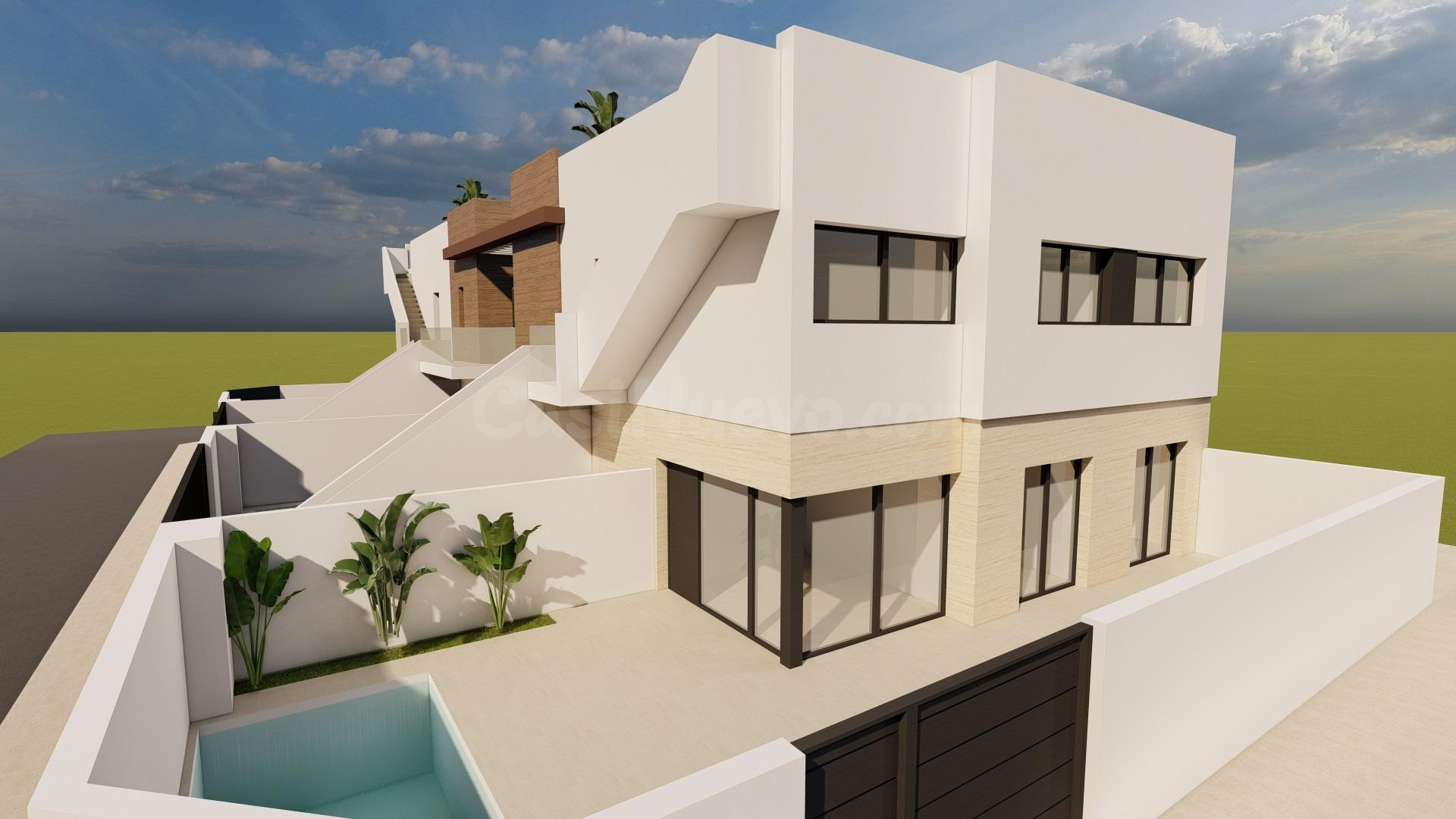 Bungalows en venta en Lo Pagan, cerca de la playa y del puer - foto 2