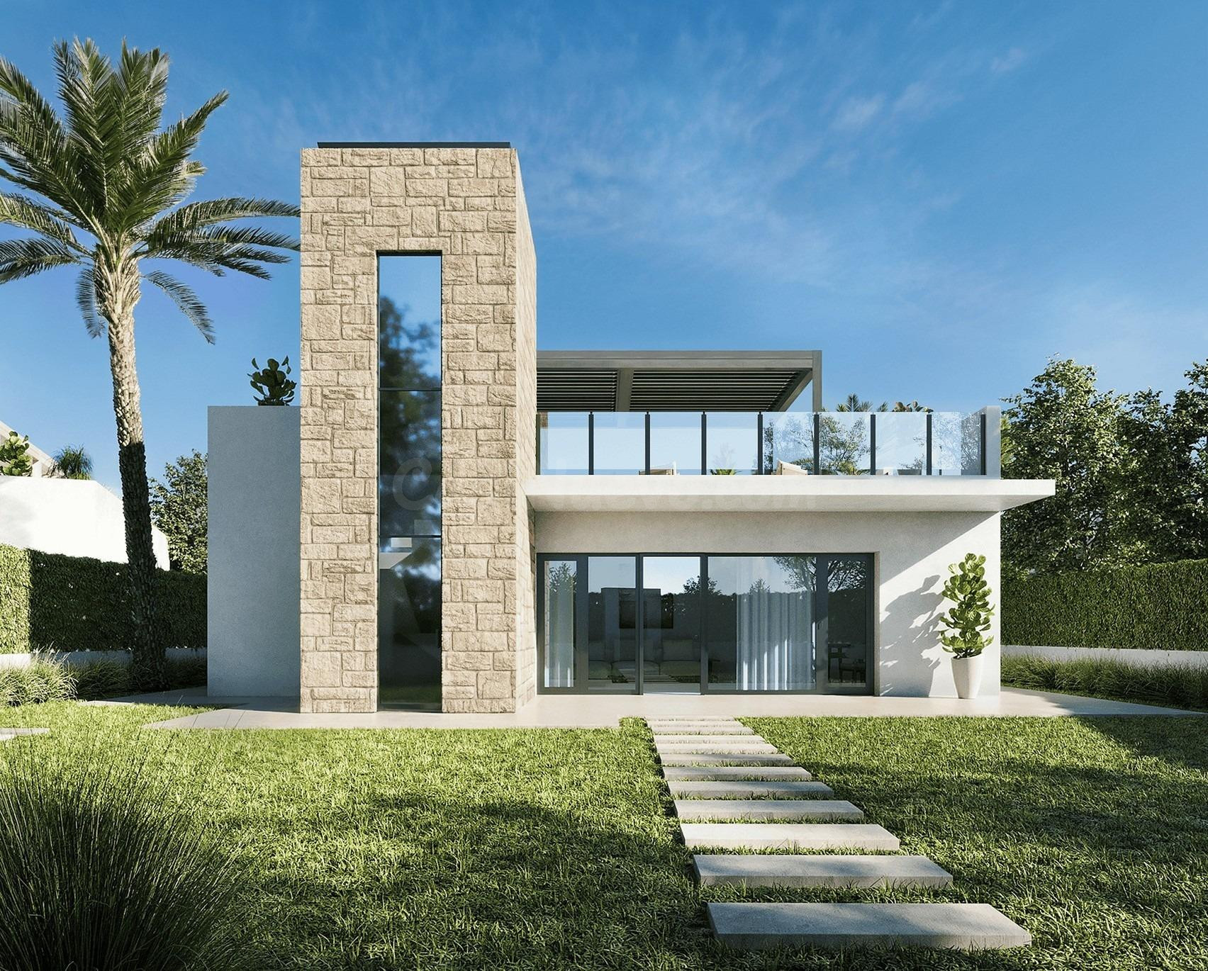 Villas mediterráneas en amplias parcelas en Lorca, Costa Cál