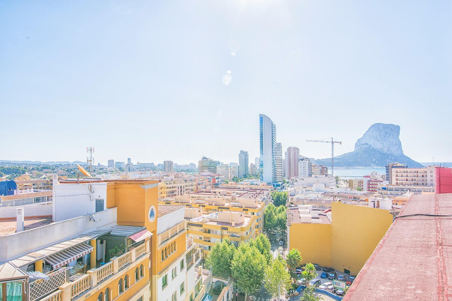 Apartamento Reformado en el Centro de Calpe con Vistas al Pe