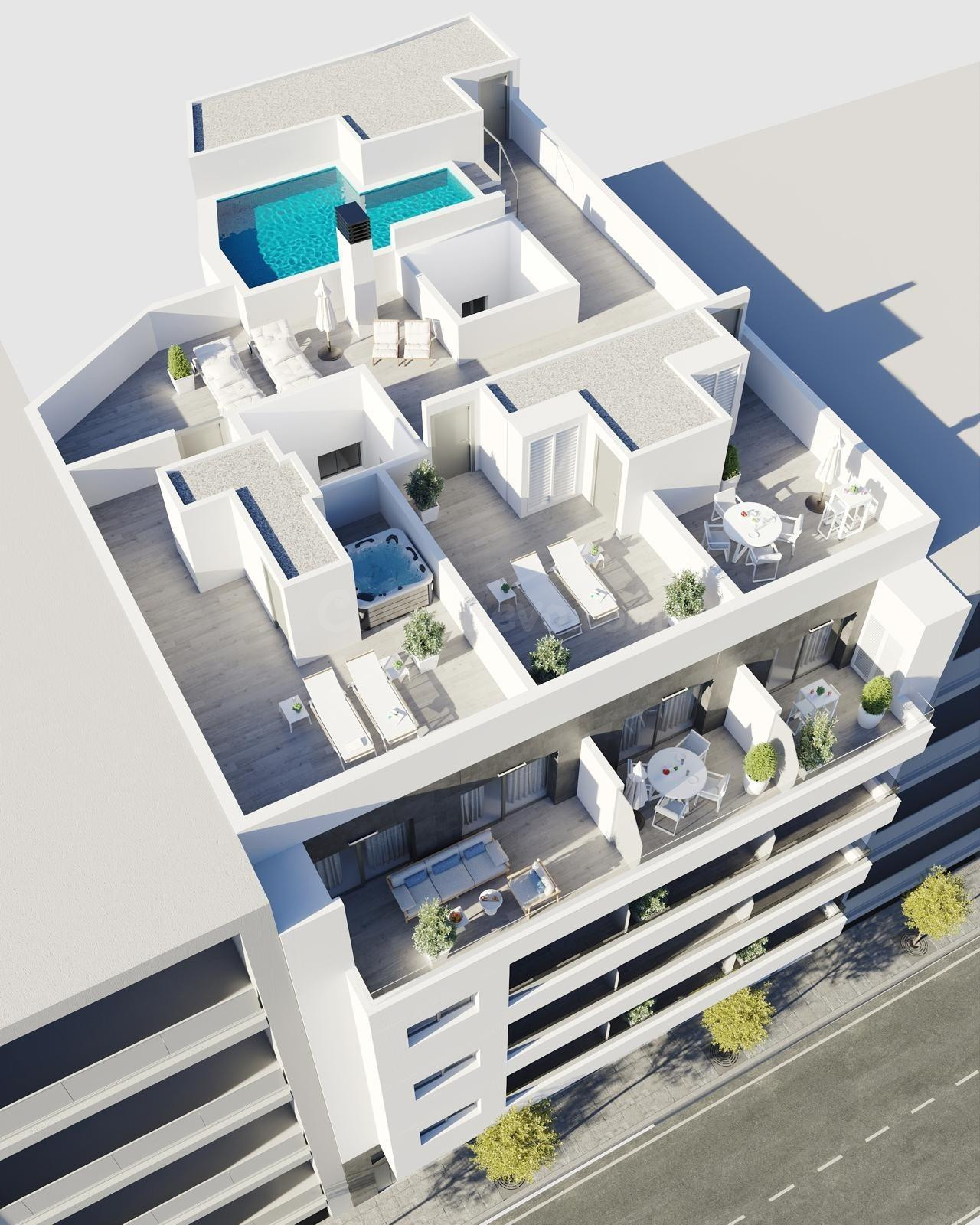 Apartamentos en pleno centro de Torrevieja A solo 400 m de l