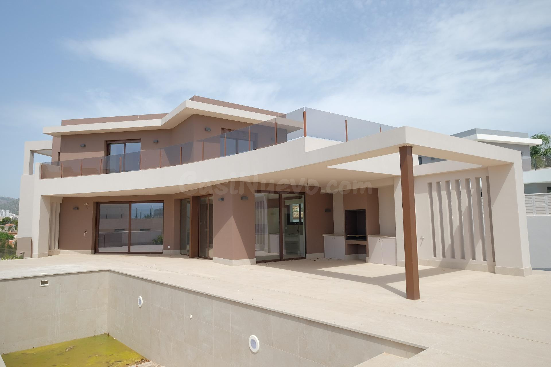 Exclusiva villa de obra nueva en Marisol Park, una de las urbanizaciones más prestigiosas de Calpe