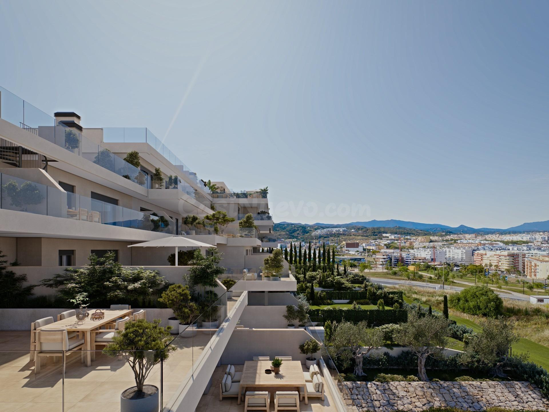 ÁTICO CON AMPLIO SOLARIUM OBRA NUEVA ESTEPONA - foto 2
