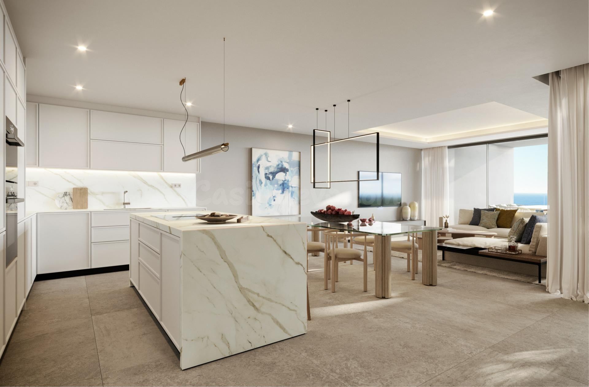 Apartamento de lujo de obra nueva en Casares: un estilo de v - foto 4