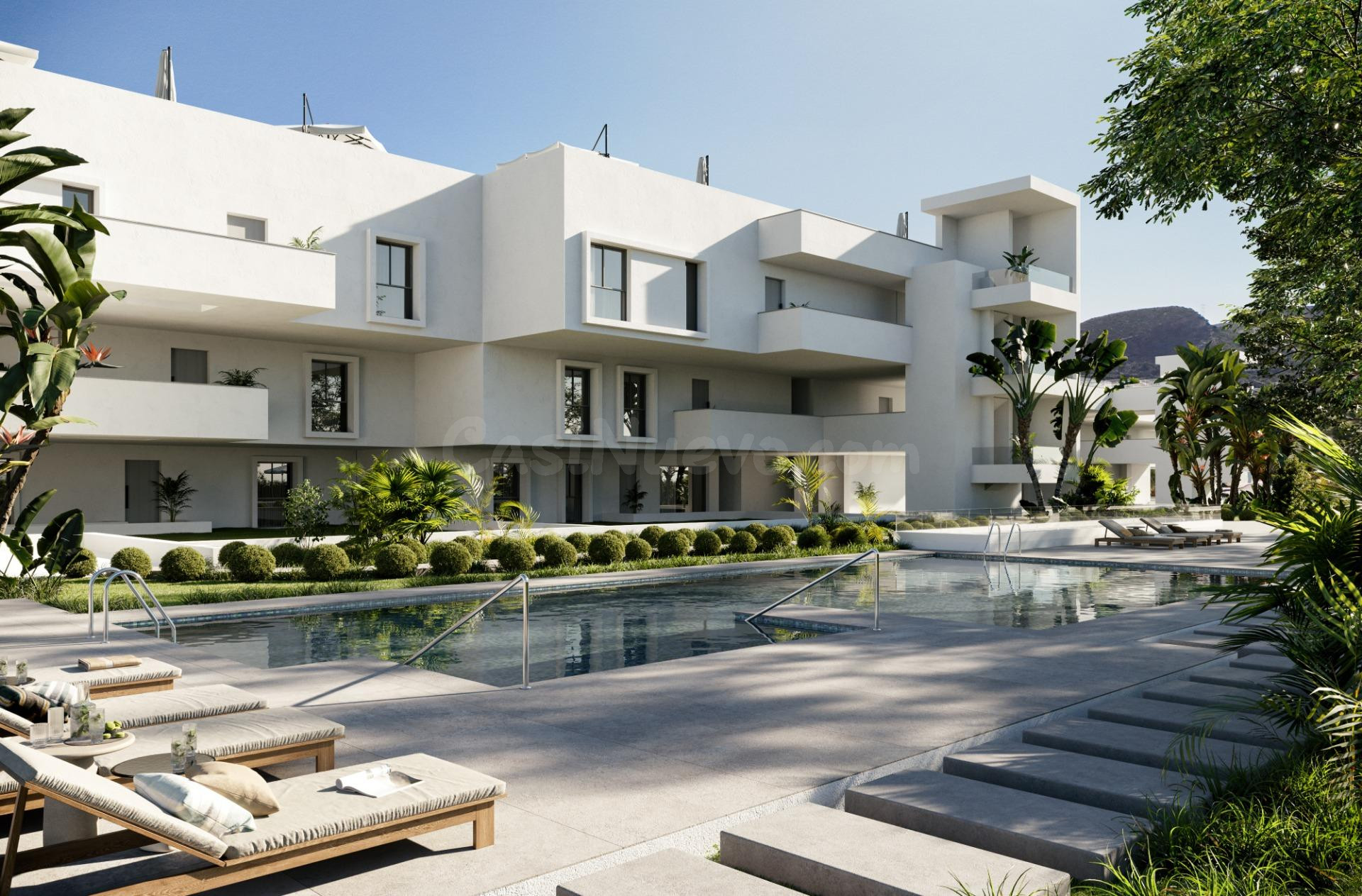 Apartamento de lujo de obra nueva en Casares: un estilo de v