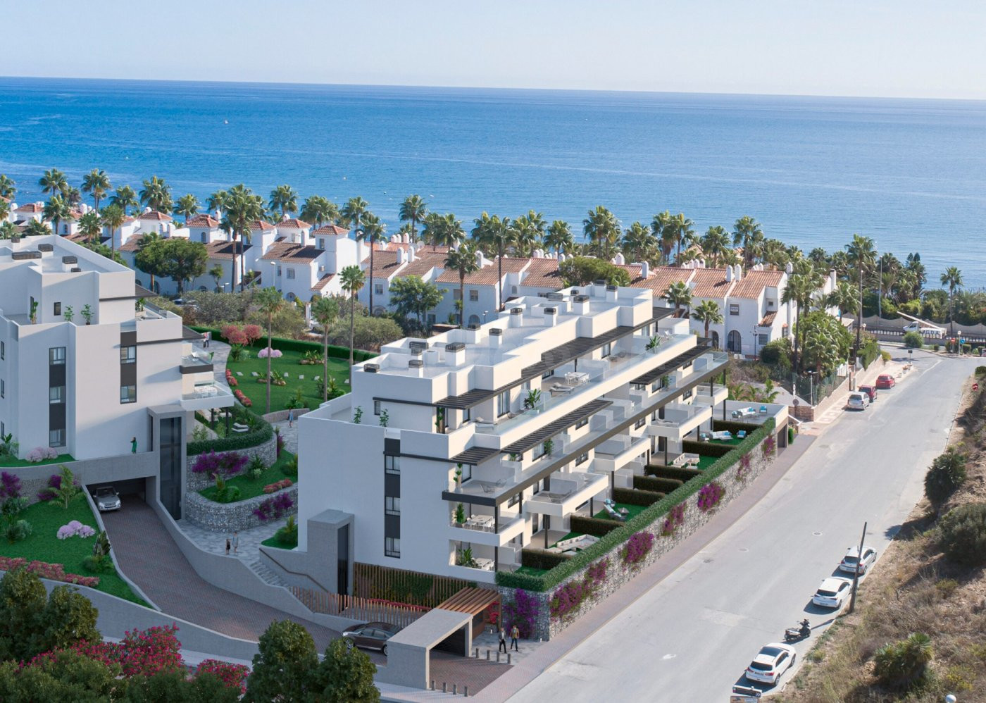 Exclusivo apartamento con jardín y vistas al mar en La Cala 