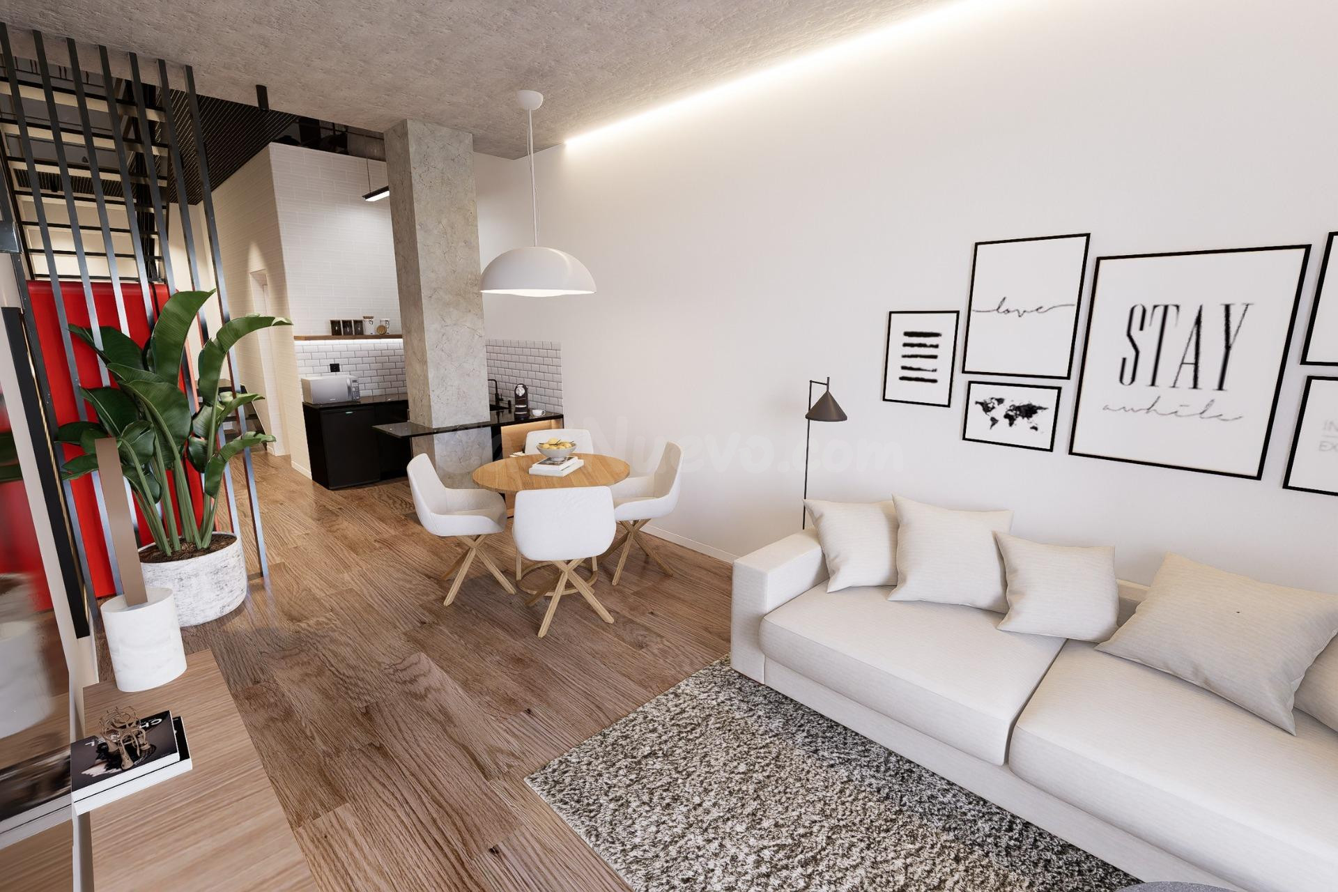 Modernos apartamentos dúplex tipo loft en el corazón de Alic
