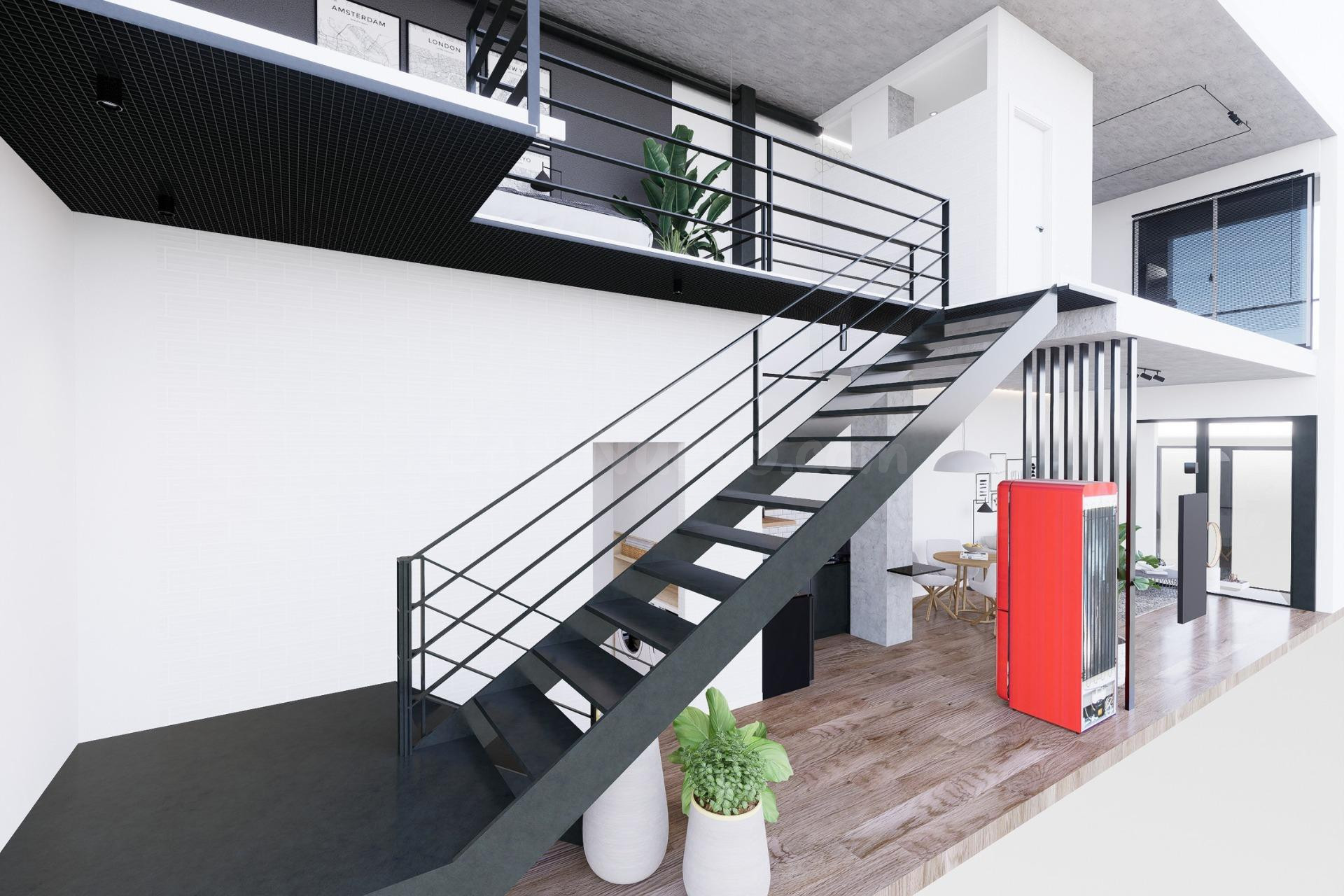 Modernos apartamentos dúplex tipo loft en el corazón de Alic - foto 4