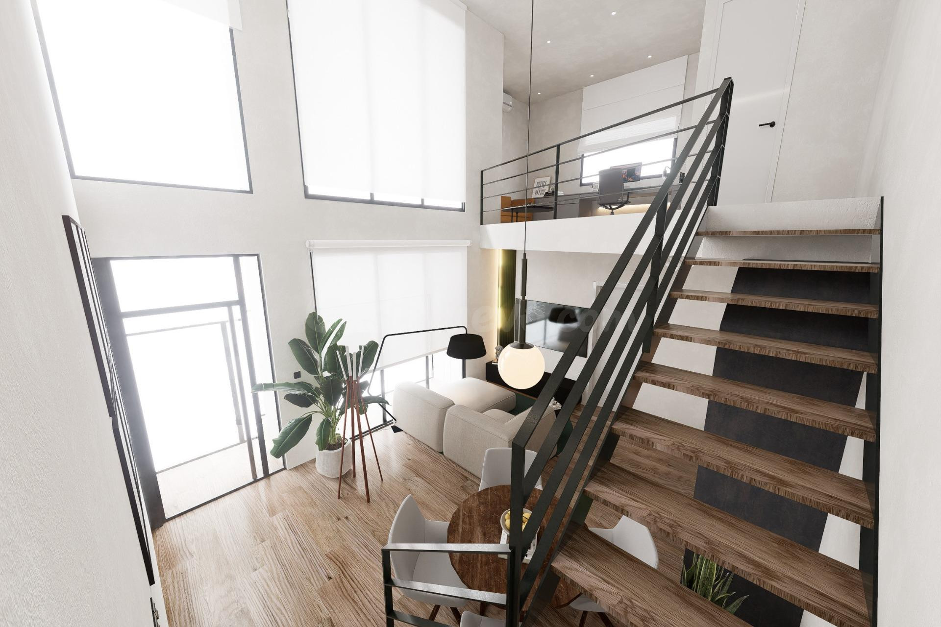 Modernos apartamentos dúplex tipo loft en el corazón de Alic - foto 2