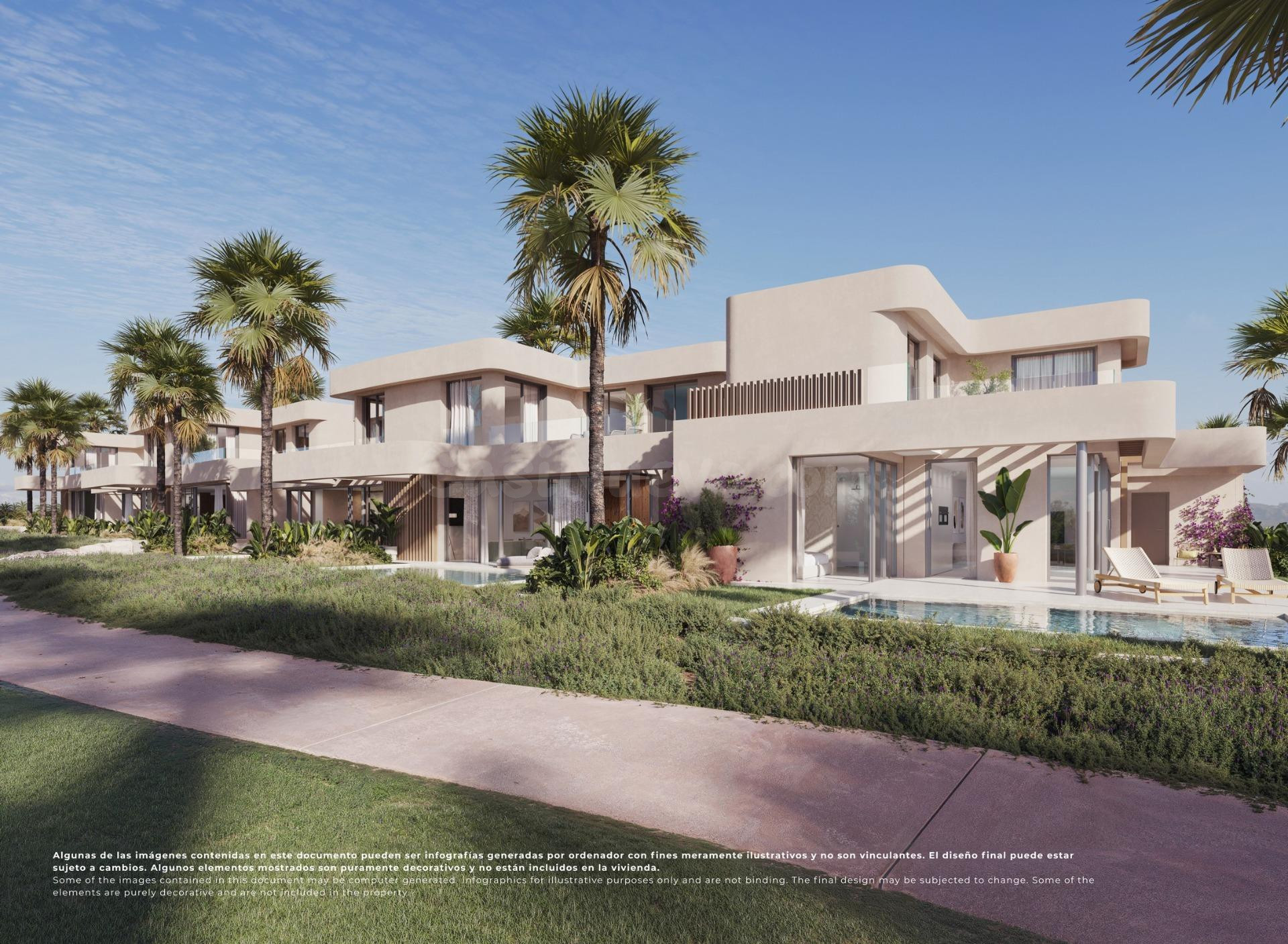 Exclusivas villas en primera línea de golf en El Valle Golf 