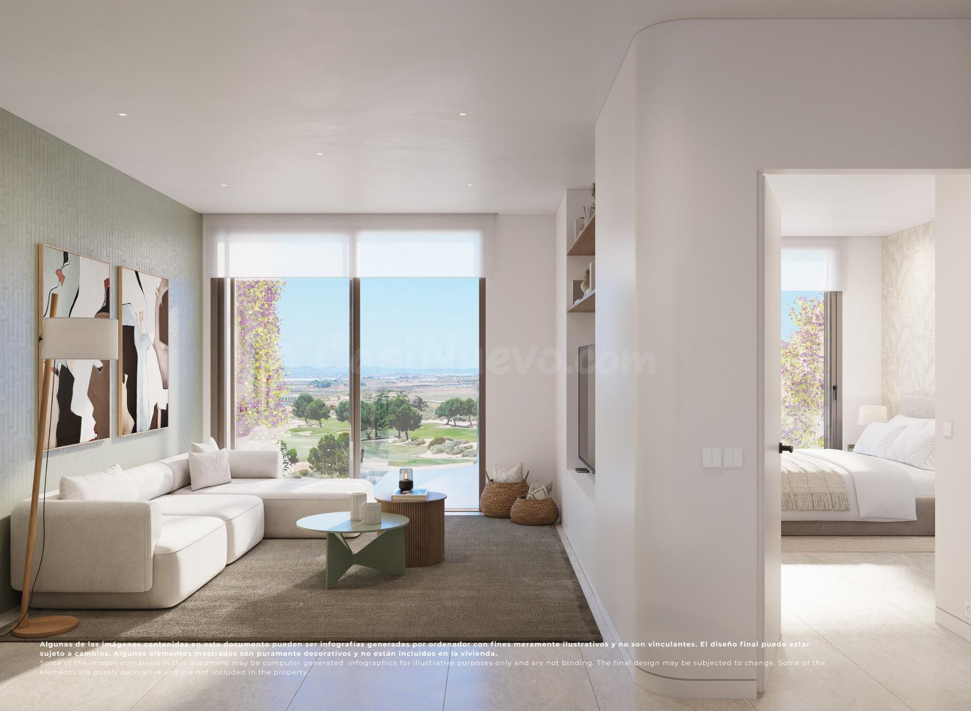 Apartamentos de lujo en primera línea de golf en El Valle Go - foto 4
