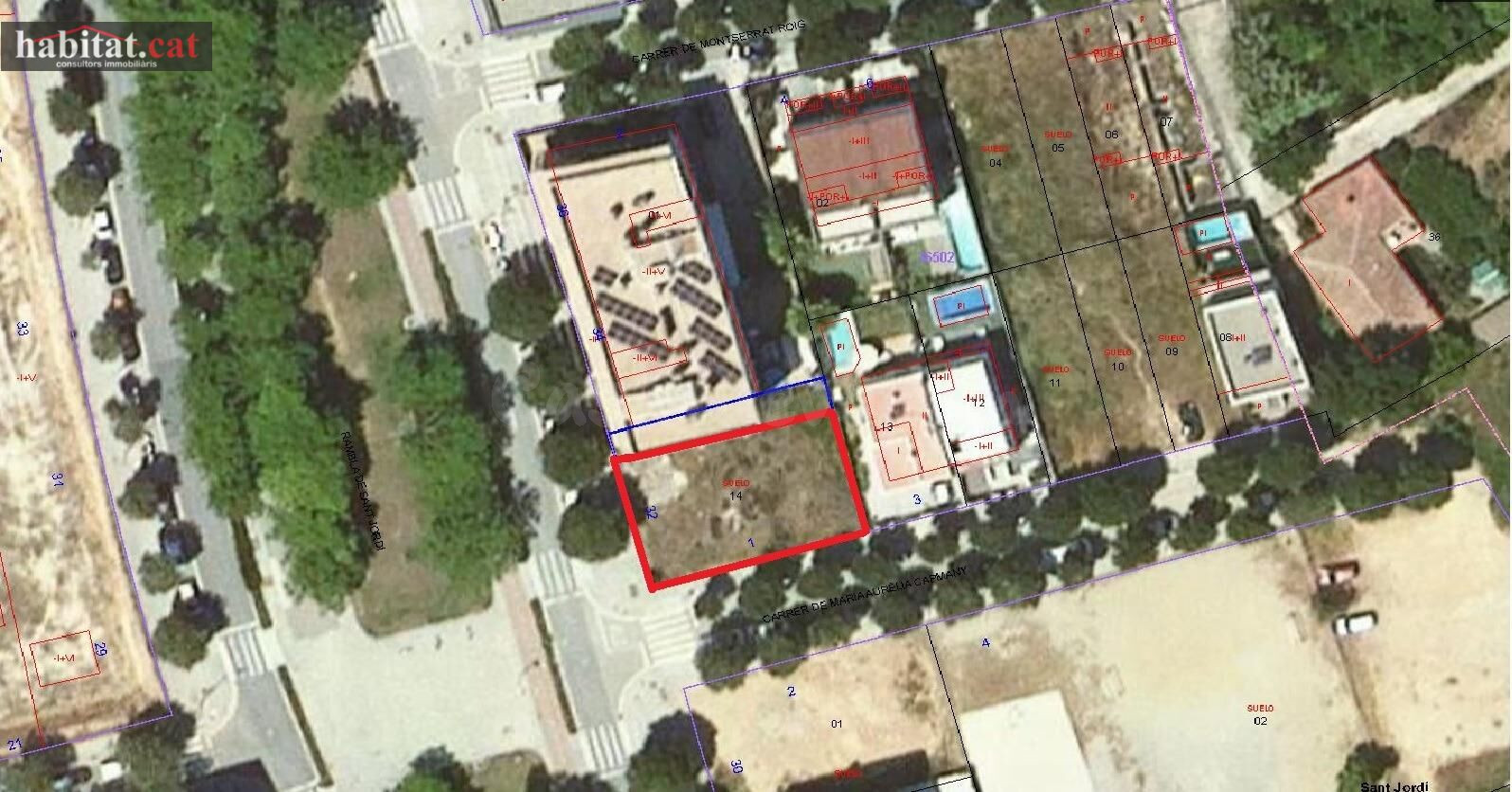 TERRENO EN RAMBLA SANT JORDI Nº 32 - VILANOVA I LA GELTRÚ