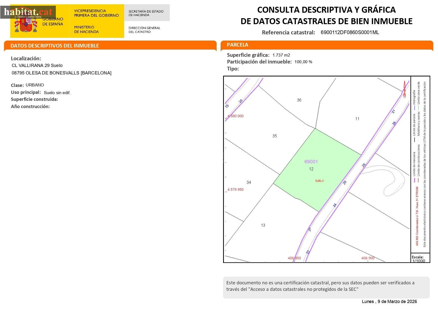 TERRENO EN OLESA DE BONESVALLS - CA N'OLIVERA - foto 5