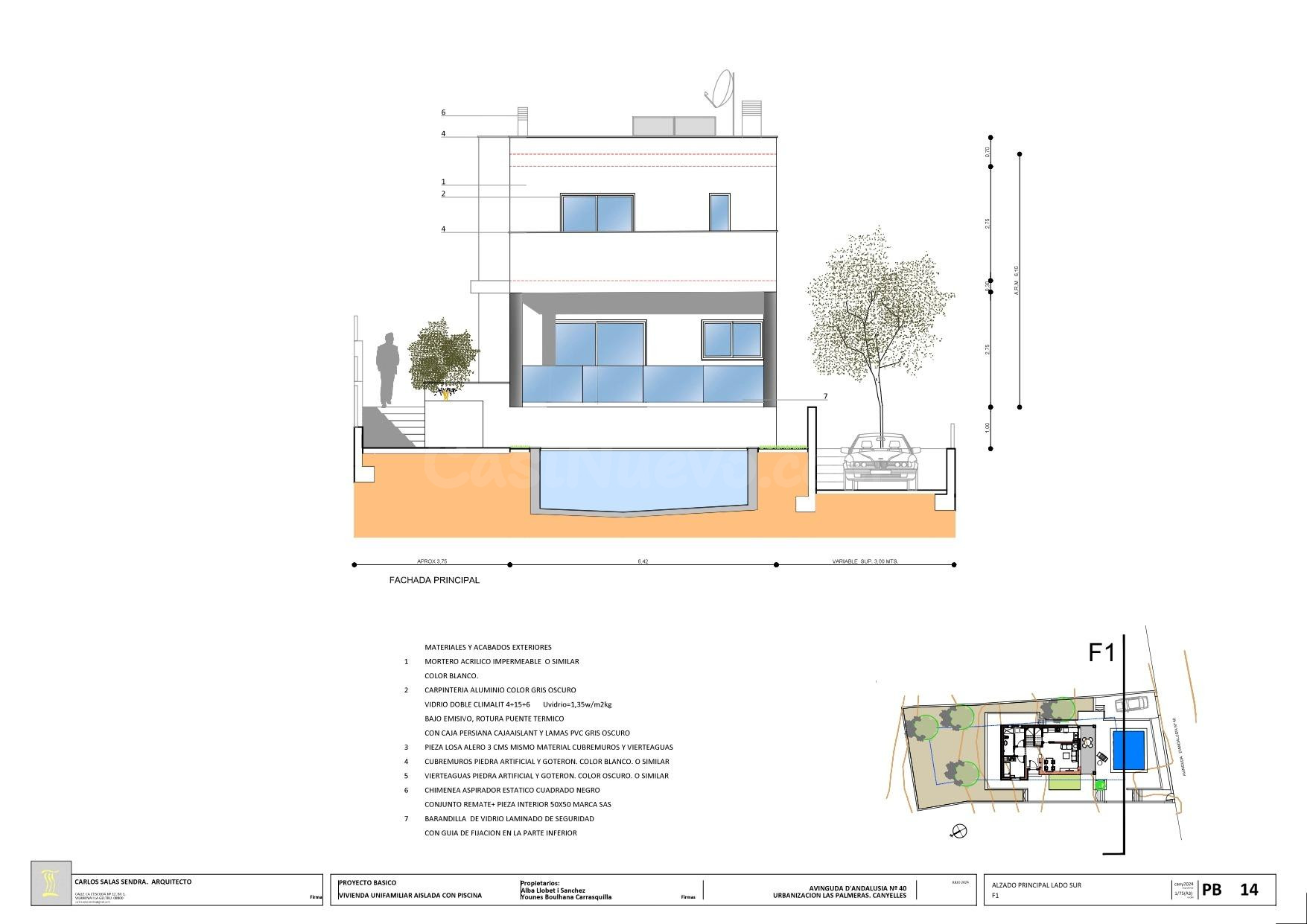 SOLAR CON PROYECTO EN VENTA EN LES PALMERES – CANYELLES