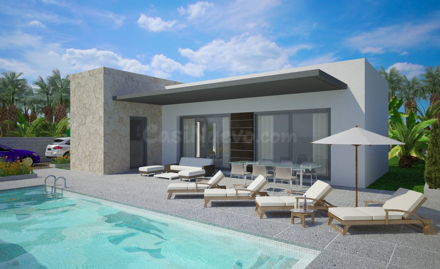 VILLAS MODERNAS DE OBRA NUEVA EN BENIJOFAR