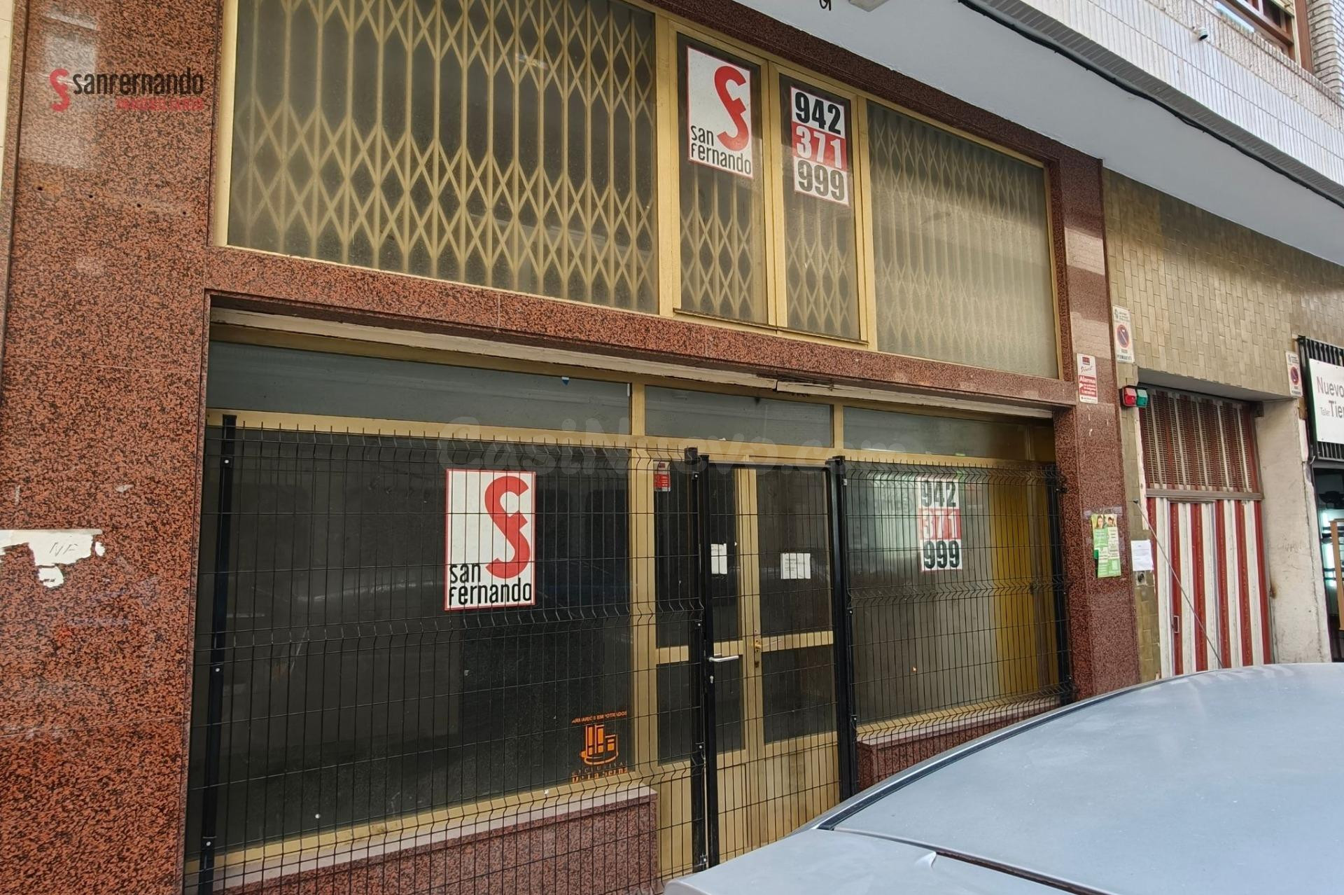 Local comercial en la zona de la calle Vargas