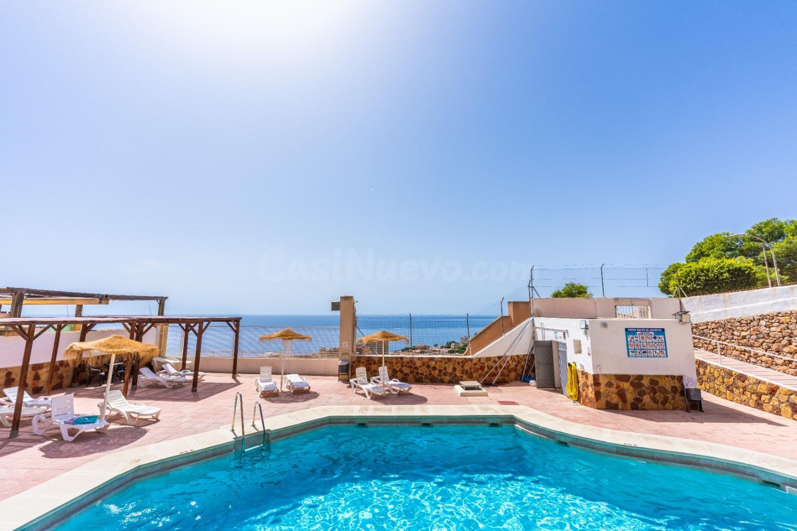 Apartamento de dos habitaciones en Aguadulce