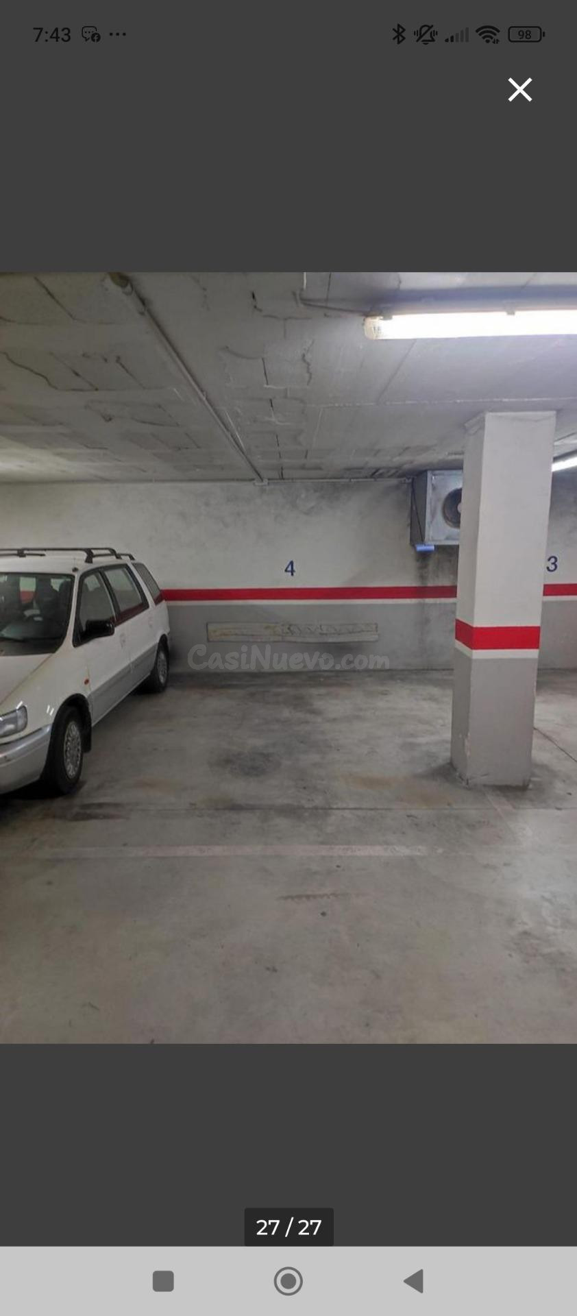 Se alquila plaza de parking junto a la zona de los colegios - foto 2