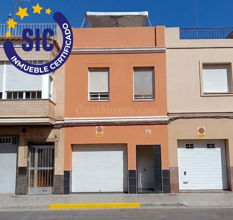 Casa Reformada en Alzira: Garaje + Terraza Cubierta de Ensue