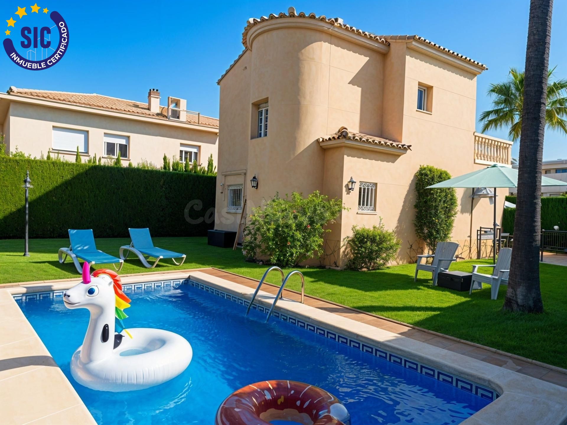 Espectacular chalet con piscina en exclusiva urbanización Ol - foto 4