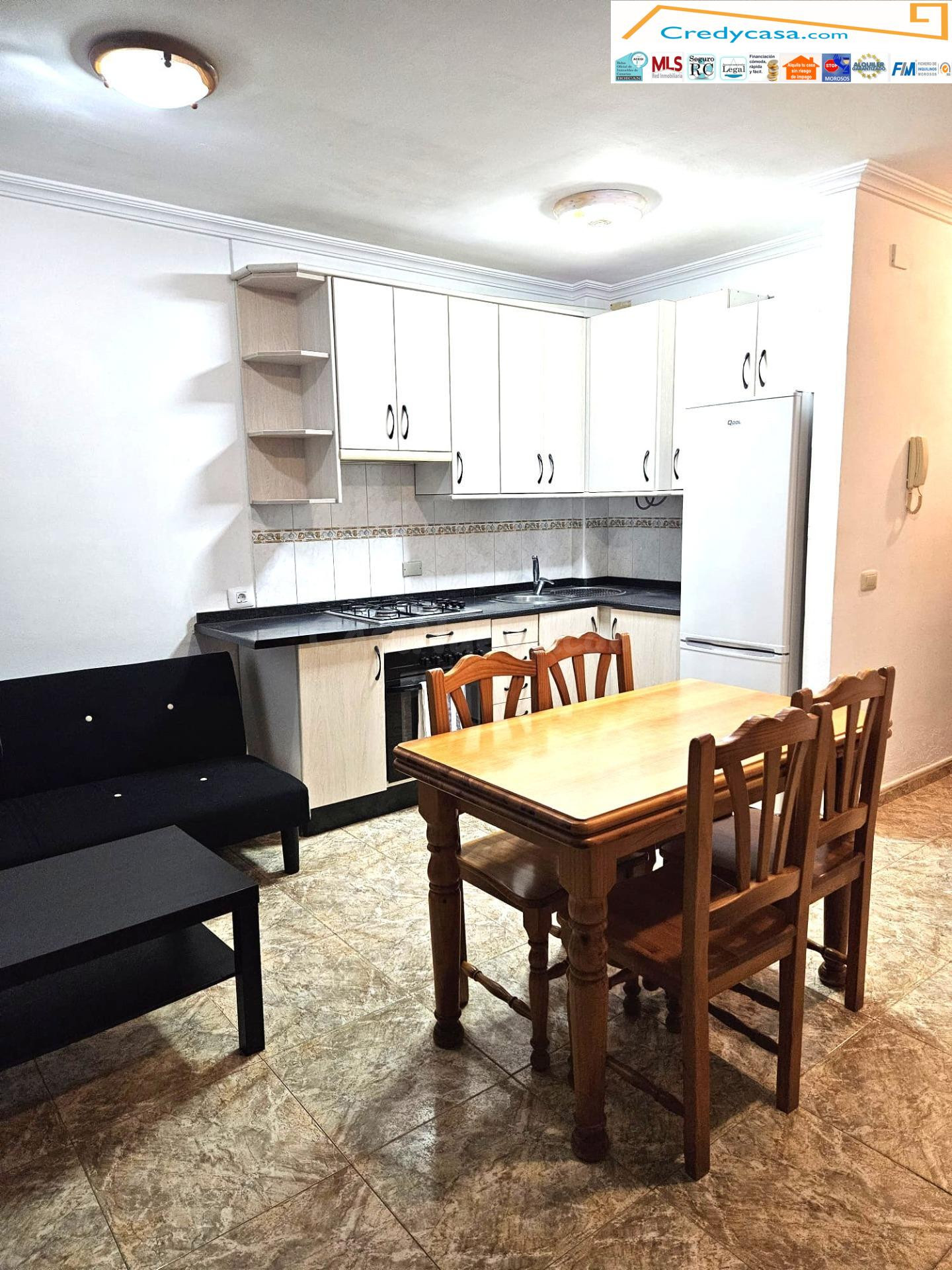 Guarchacho. Piso 2 habitaciones, 1 baños, cocina abierta equ - foto 3