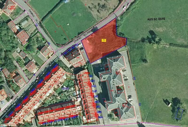 Terreno urbanizable 1176m² en venta - San Claudio-Trubia-Las