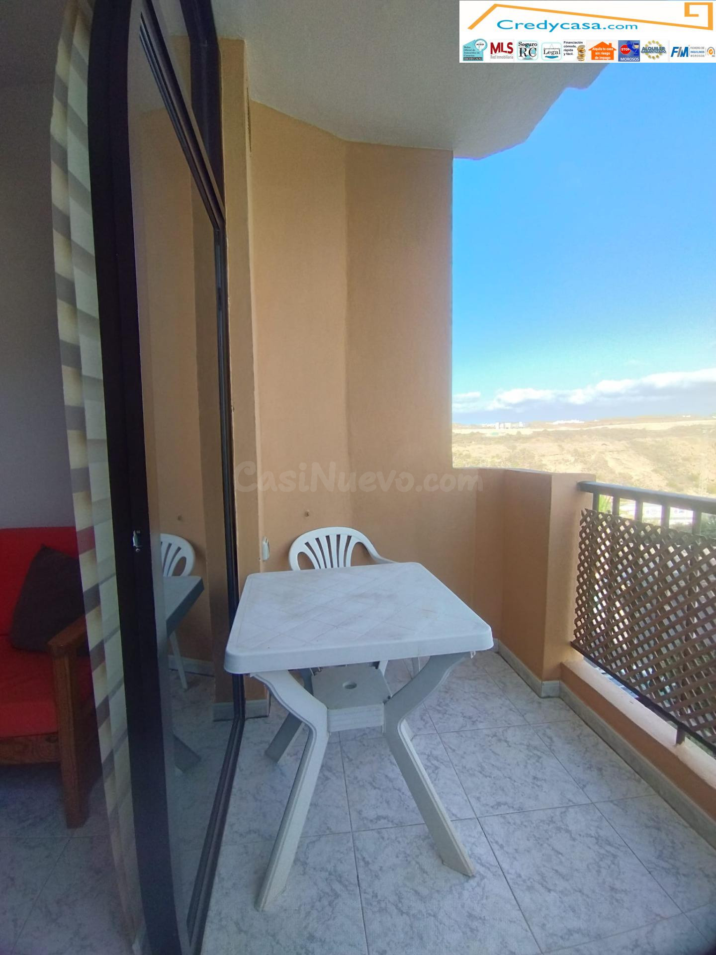 Tenerife Sur. EL MEDANO. 1  habitación balcon ASCENSOR  890€ - foto 2